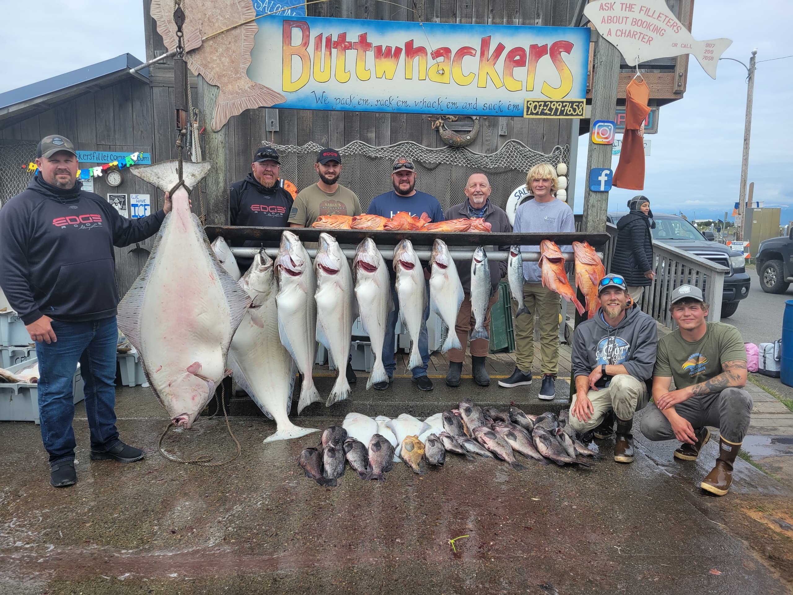 Big Butt Charters team