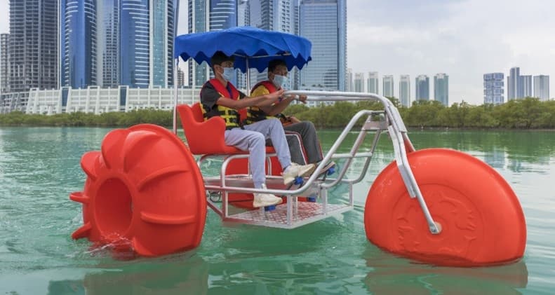 Serene Tri-cycle Water Tours with Orca Park Entertainment