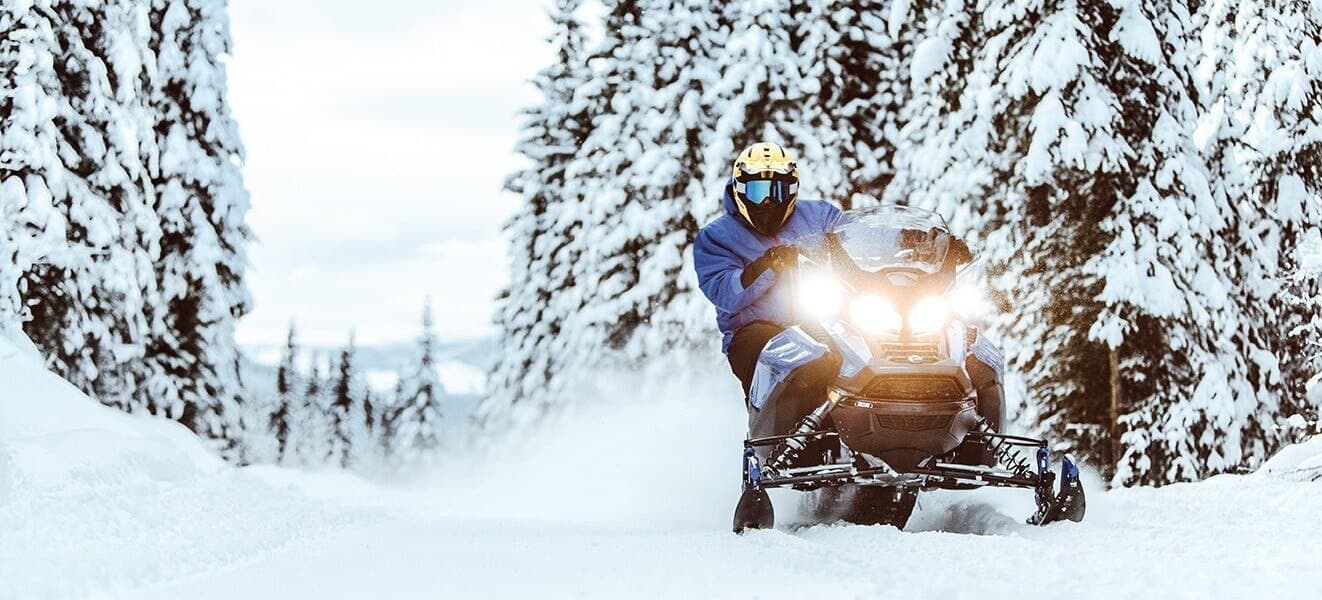 Winter Motorized Land Adventure at Lake of Bays Marina