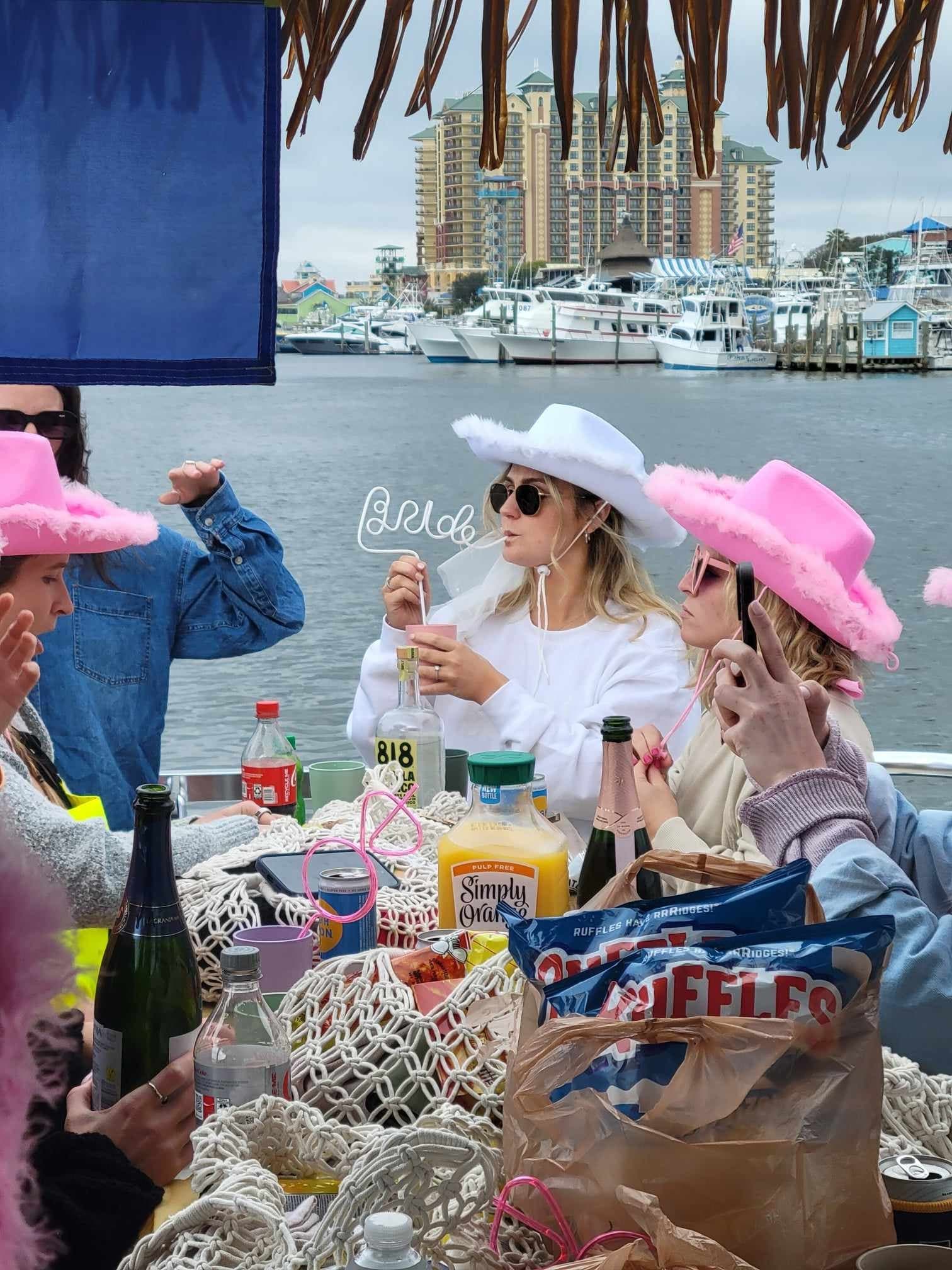 Afternoon Bachelorette Trip on Pink Pelican in St. Pete Beach