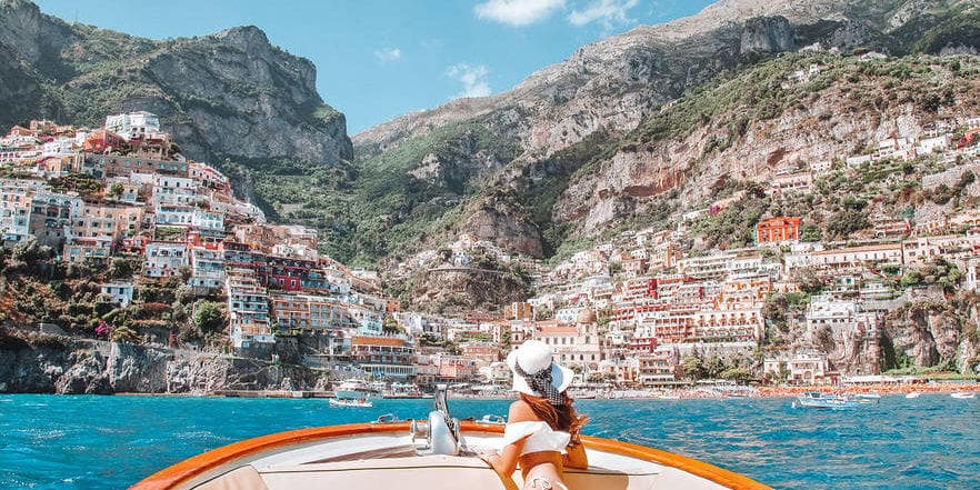 Private Boat Tour of Positano and Amalfi Coast with Bologna Tour