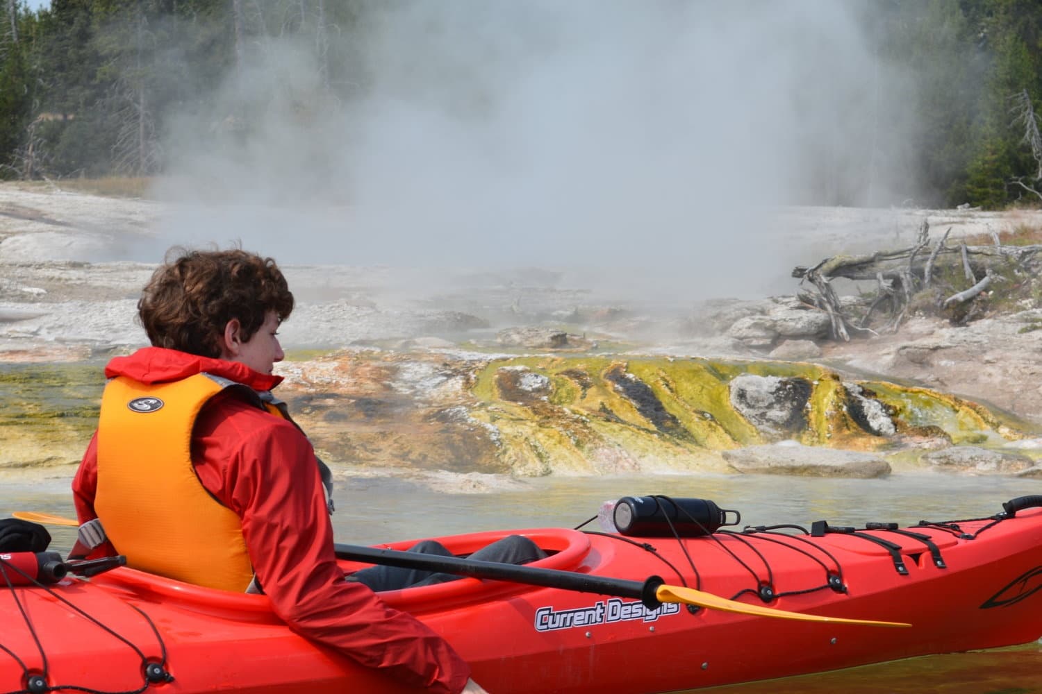 Two Lakes Kayaking and Hiking Full Day Combo with Lunch! | Kayak in Yellowstone National Park, Wyoming