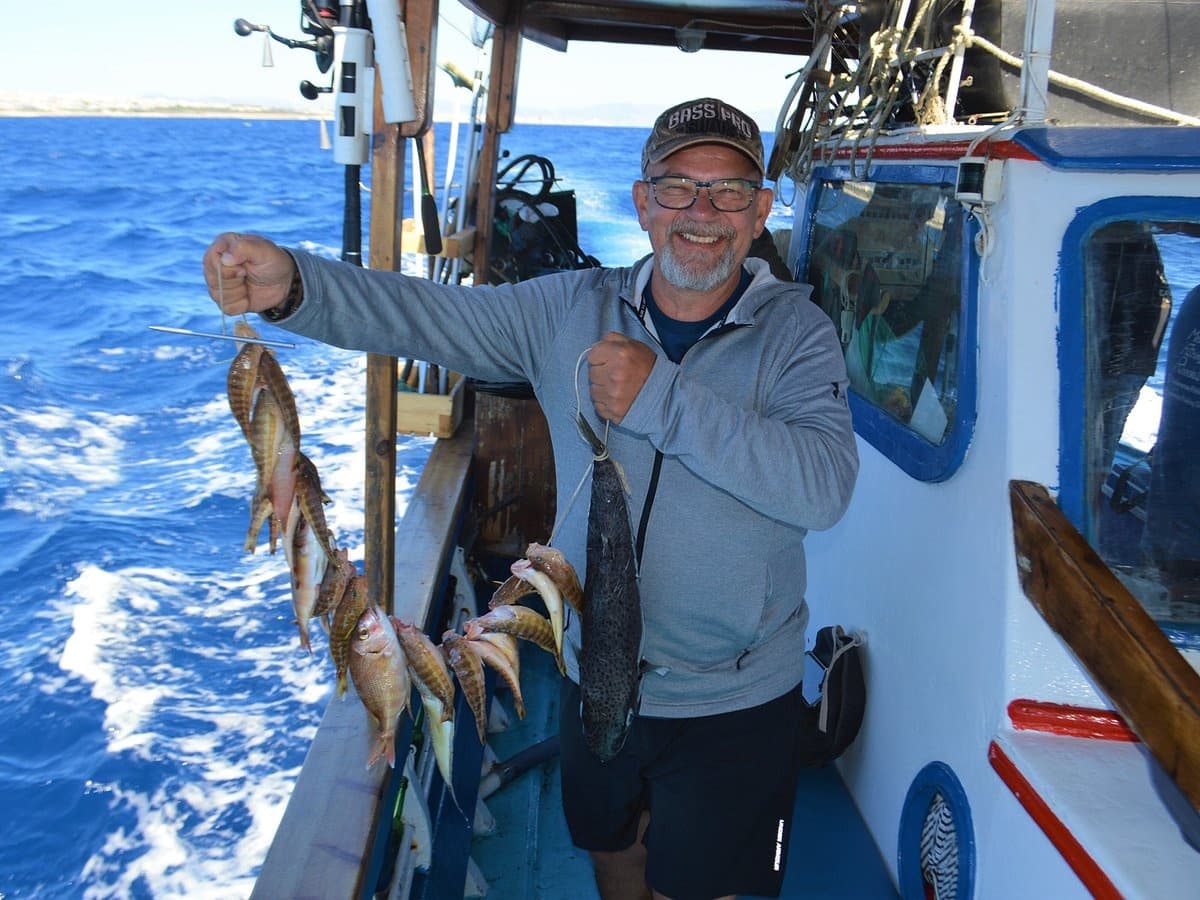 Fishing & Snorkeling Adventure with Makarounas Rhodes