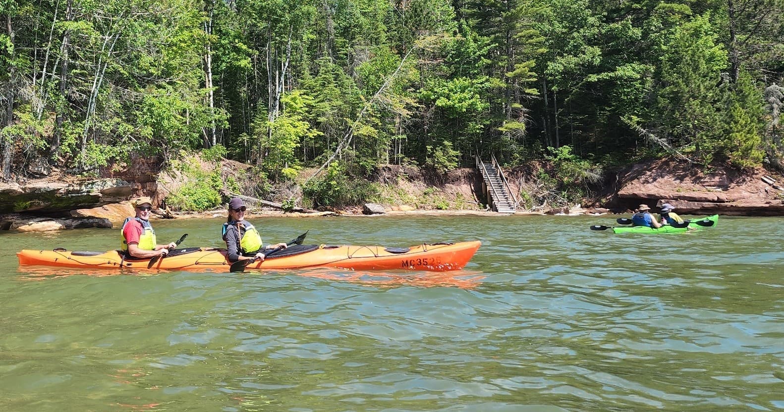 Sea Kayak Pleasure Cruise in Petoskey, Michigan