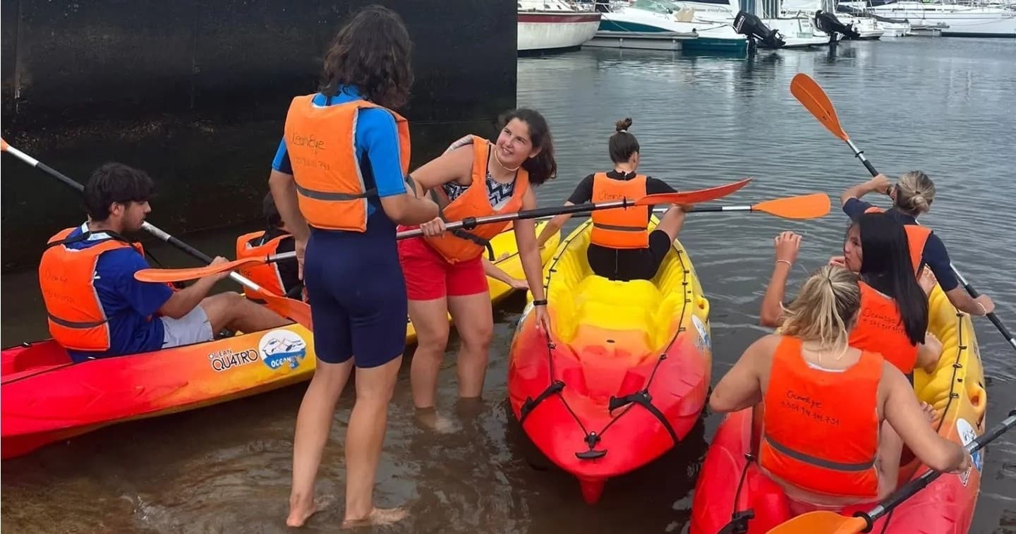 Kayak Adventure with OceanEye Azores at Ilhéu de Vila Franca do Campo