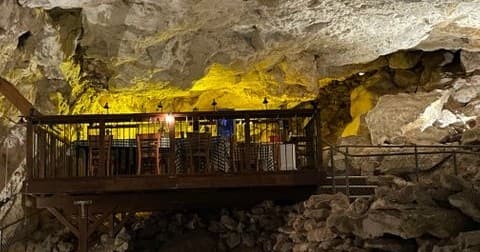 Underground Valentine: Candlelit Dinner & Overnight in a Massive Dry Cavern