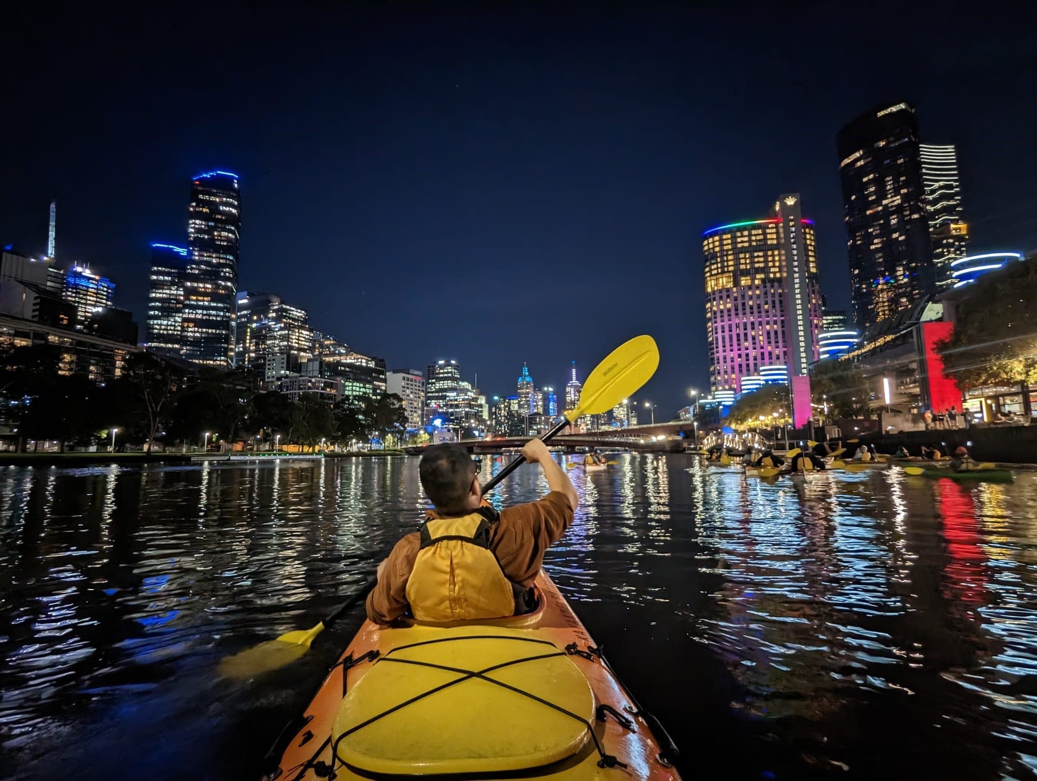 City Sundowner Kayak Tour with Kayak Melbourne
