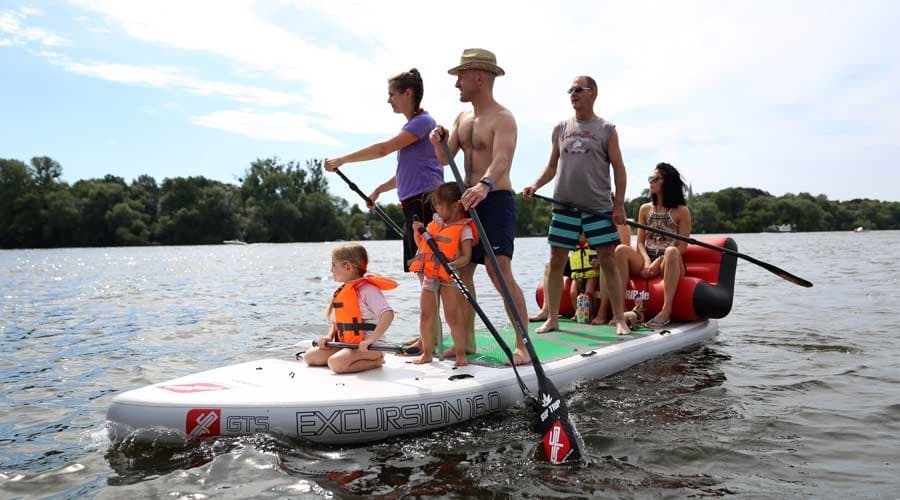 Water Activities with Team/Familien Board Verleih in Your Area