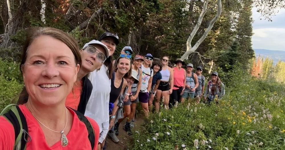 Wasatch Women Mountain Collective Summer Hiking in Park City