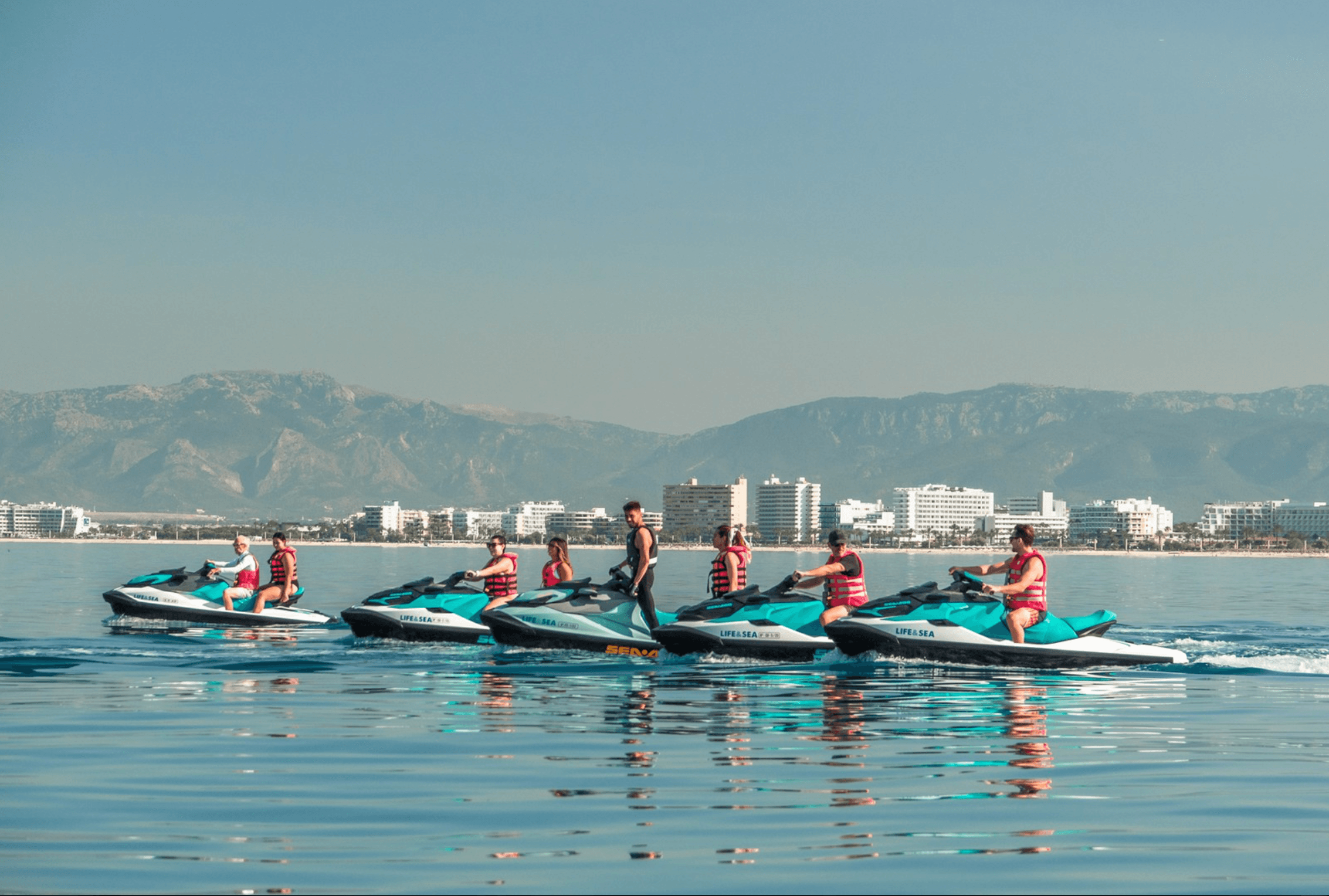 Jet Ski Arenal: 55-Minute High-Speed Jet Ski Tour in Magaluf photo 1