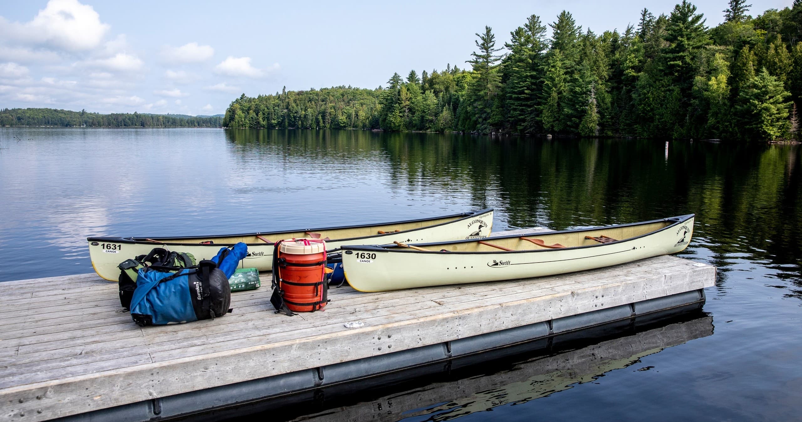 Canoe Trip at Algonquin Outfitters - Oxtongue Lake