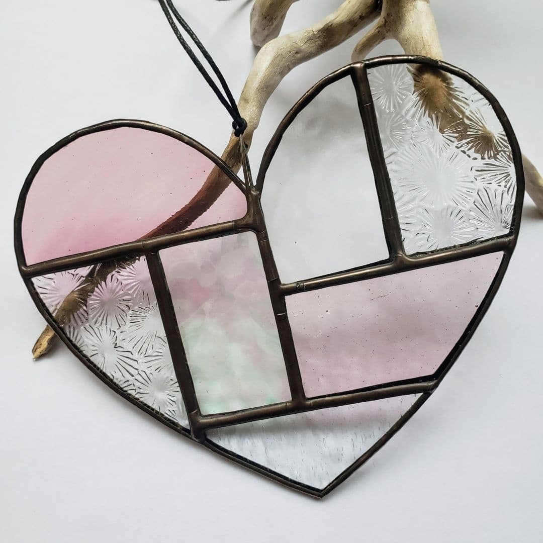 Patchwork Heart Stained Glass Workshop at the Carriage House, Oshawa