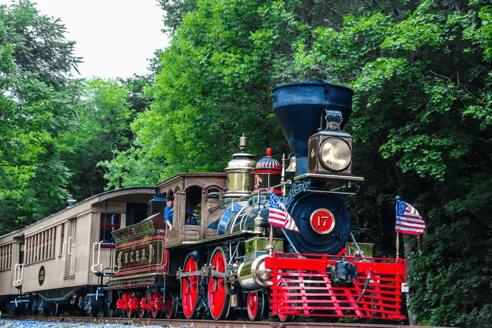 Ride a Working 1860s Steam Train — Glen Rock Journey with President Lincoln