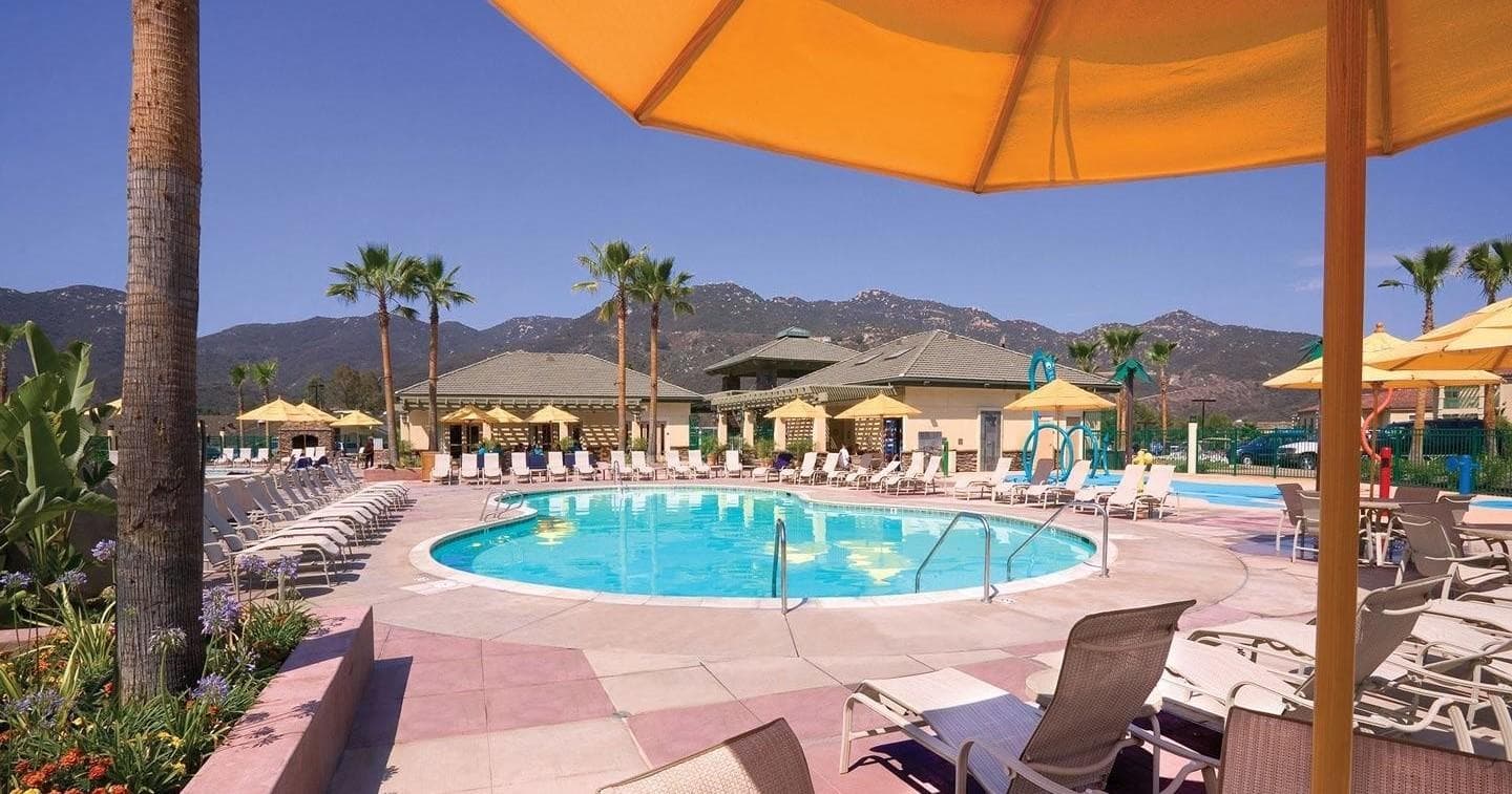Private Poolside Cabanas at Boulder Springs, Escondido