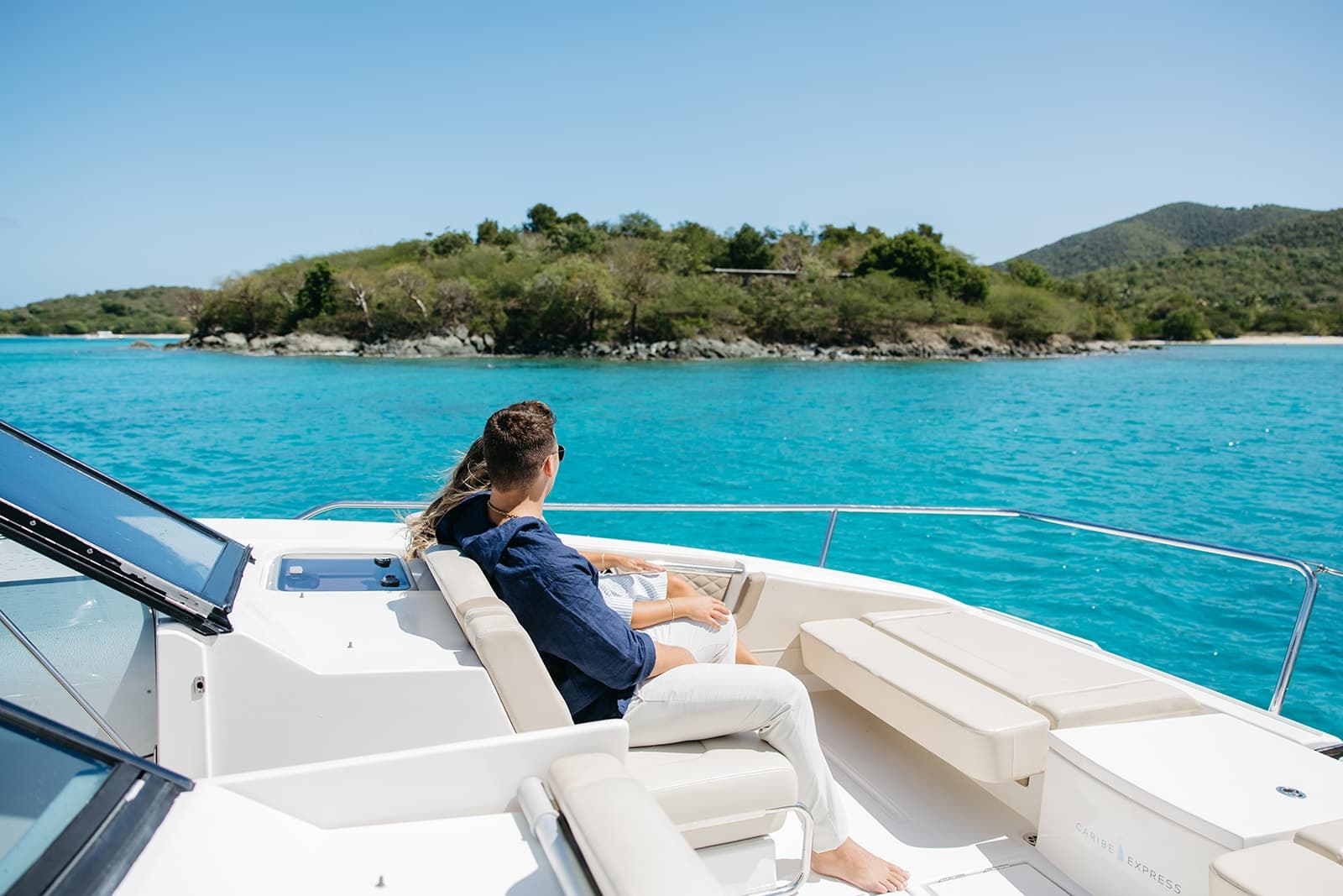 Private Luxury Sunset Charter on Caribe Express — Champagne Sunset Cruise in St. Thomas photo 2