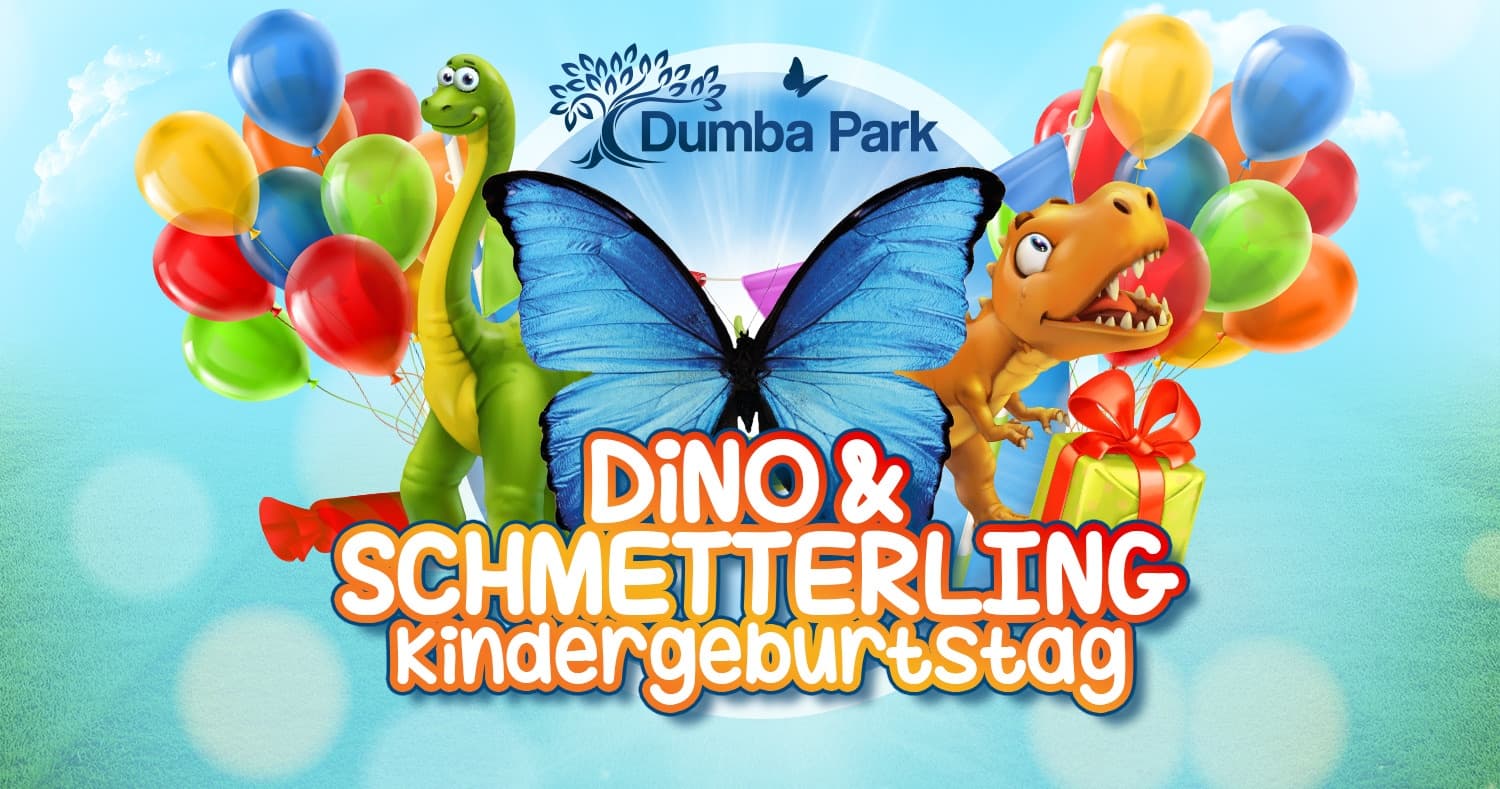 Dino & Schmetterling Feier Adventure at Dumba Park