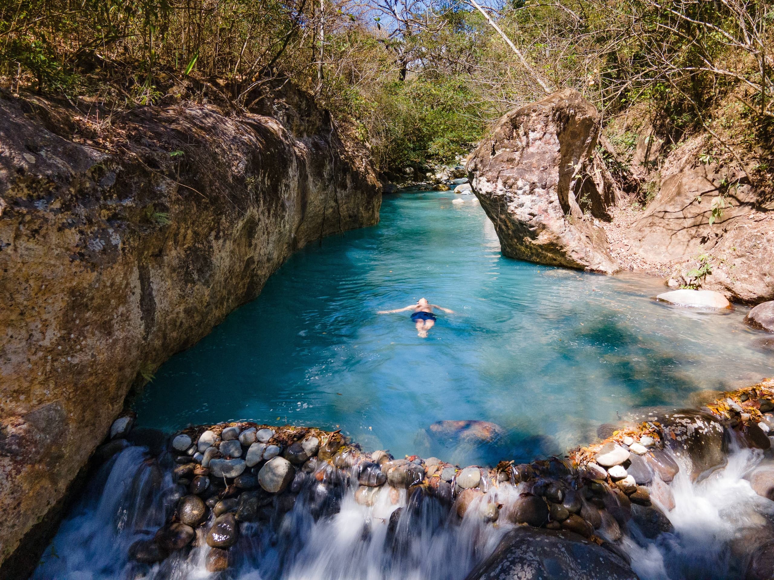 Hiking to Las Chorreras & Blue Ponds with Hacienda Guachipelin