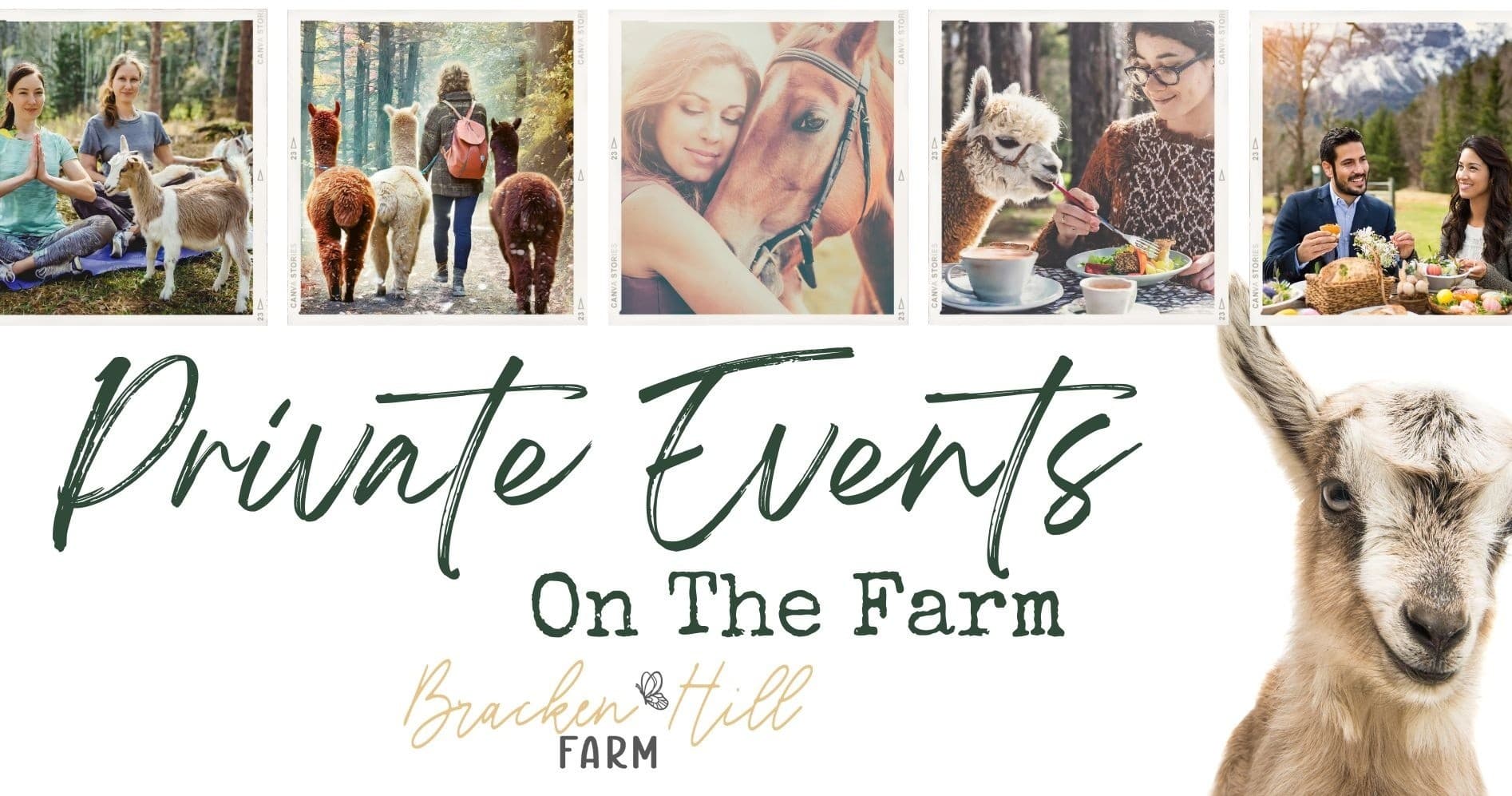 Host Exclusive Private Events at Brackenhill Farm in Northborough, Massachusetts