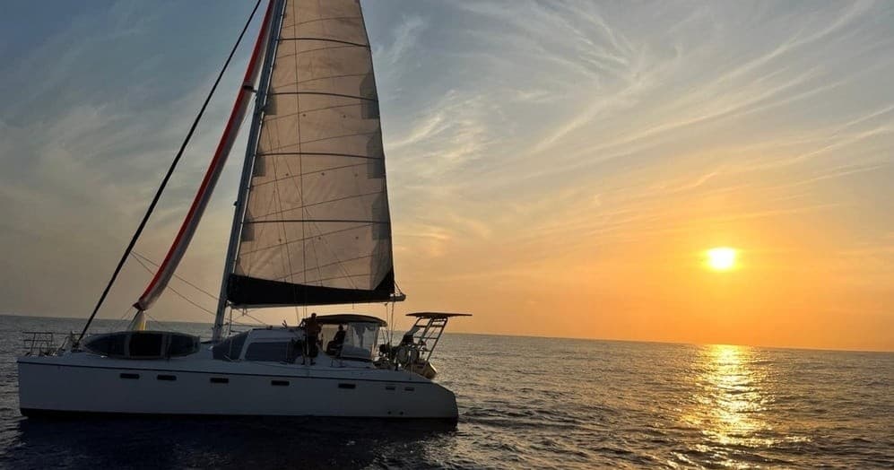 Private Sunset Catamaran Charter: Sailing from Oxford & St. Michaels, MD