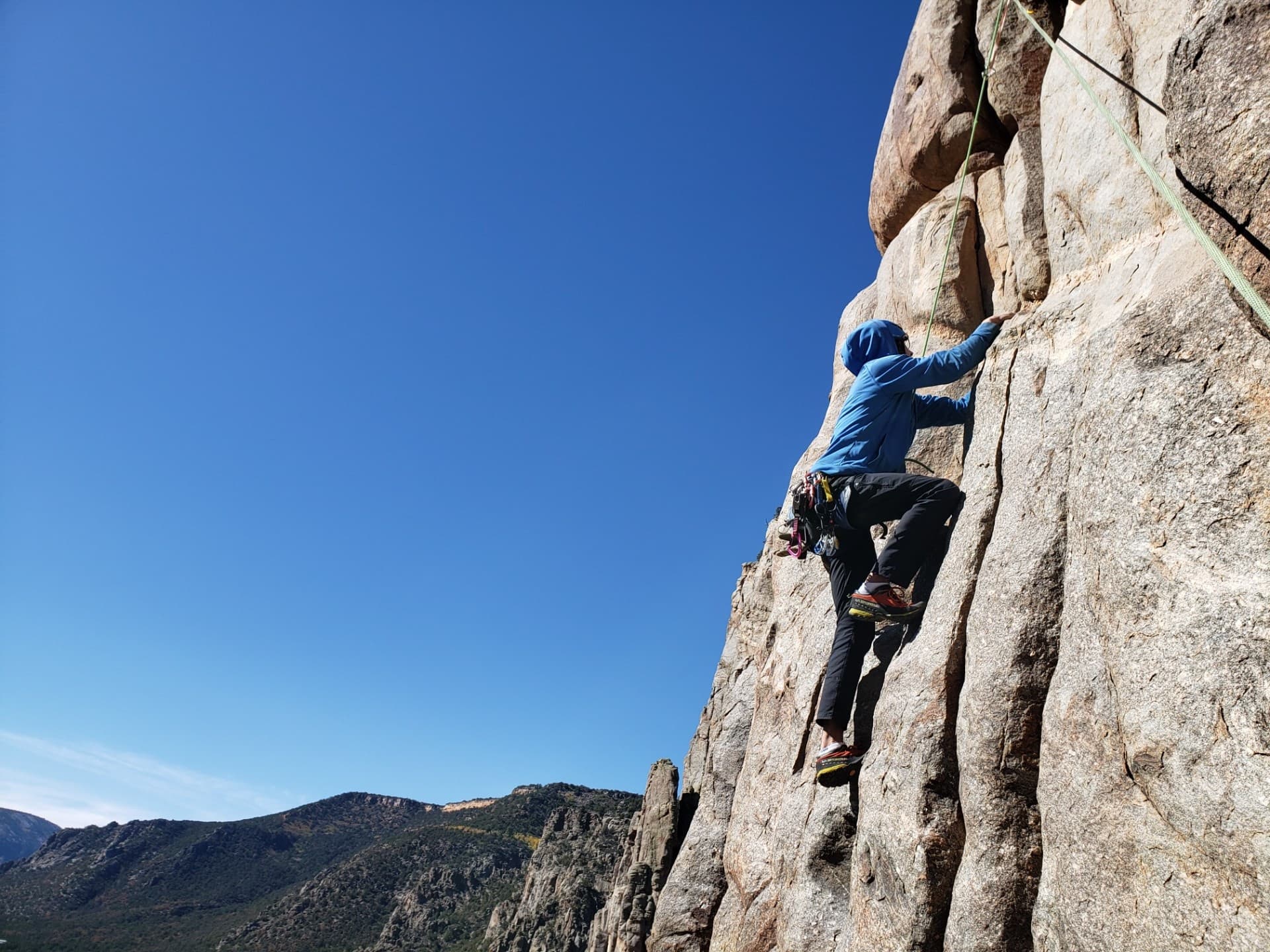 Granite Multipitch Climbs with Colorado Climbing Company