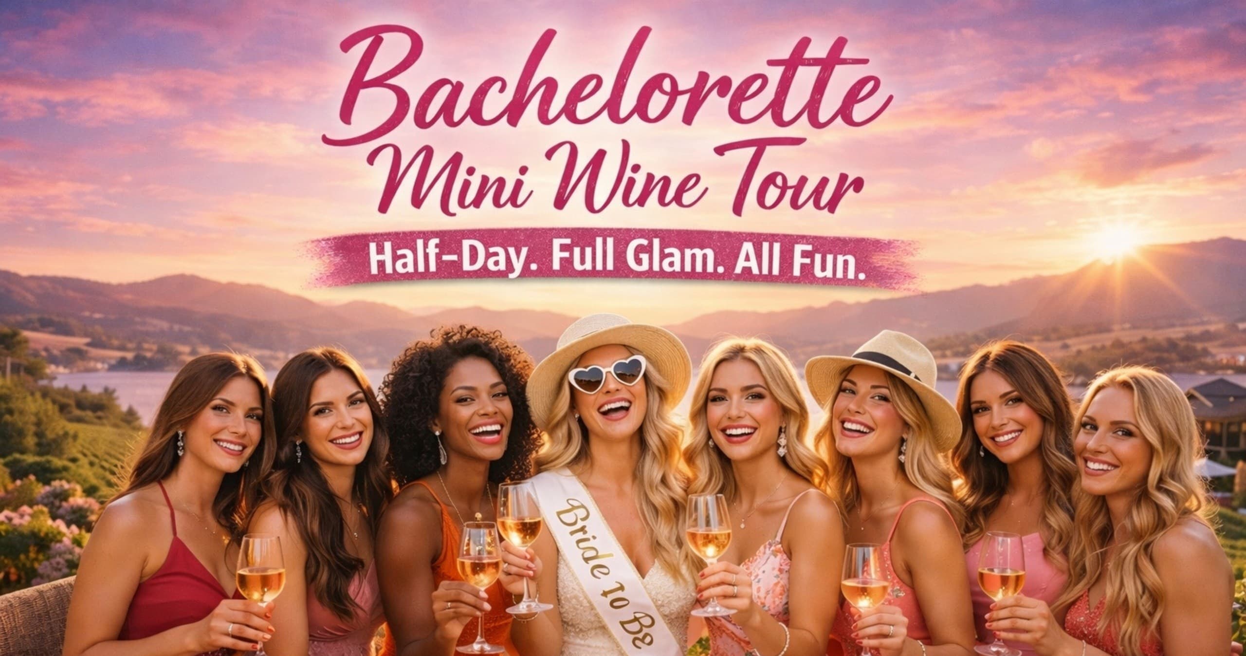 Kelowna Bachelorette Mini Wine Tour: VIP Tasting Experience in the Okanagan