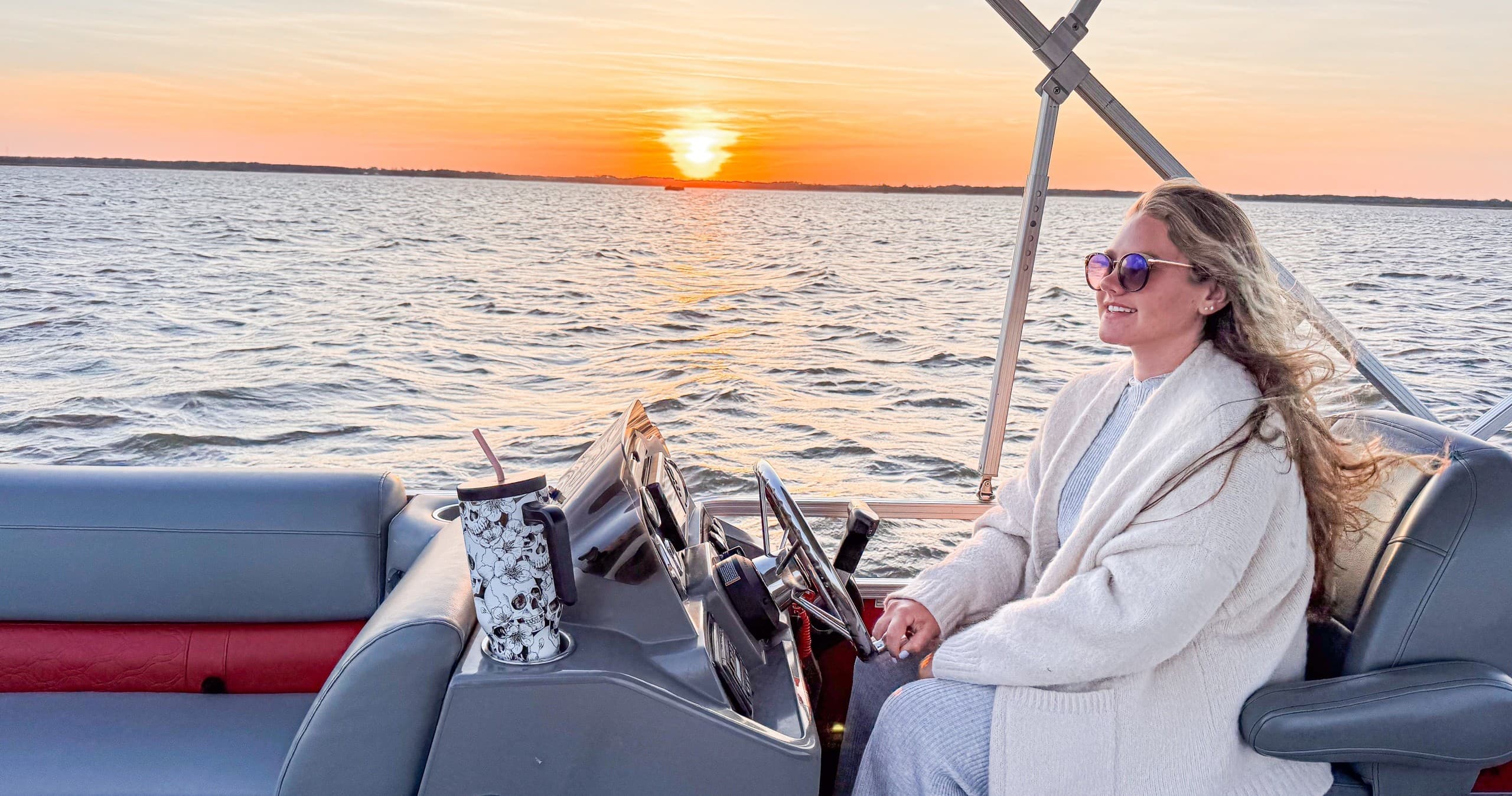 Experience the Magic of a Virginia Beach Sunset Boat Rental on Sandbridge Back Bay