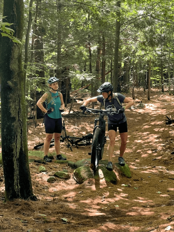 Mountain Biking Skills with Bethel Adventure Tours
