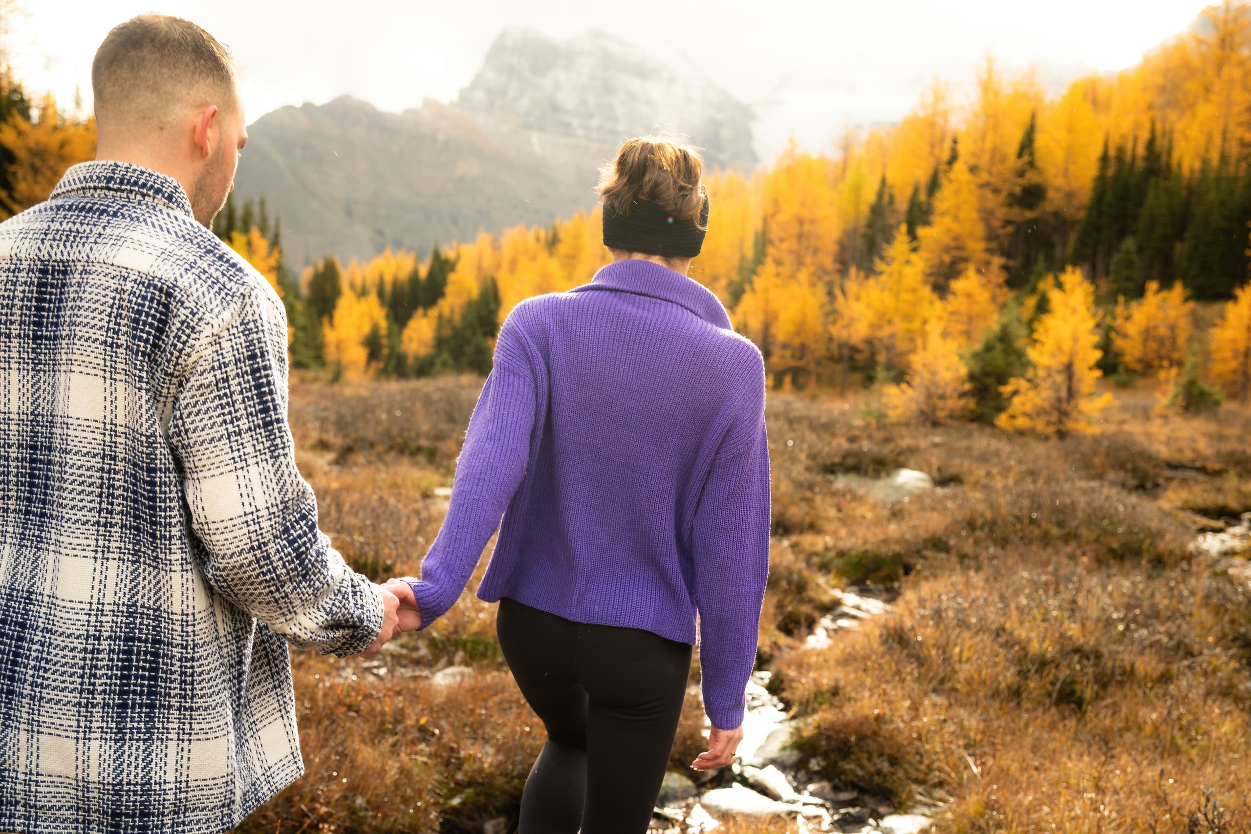 Private Sunrise Elopement with Via Via Shuttle Service Inc. in Canmore
