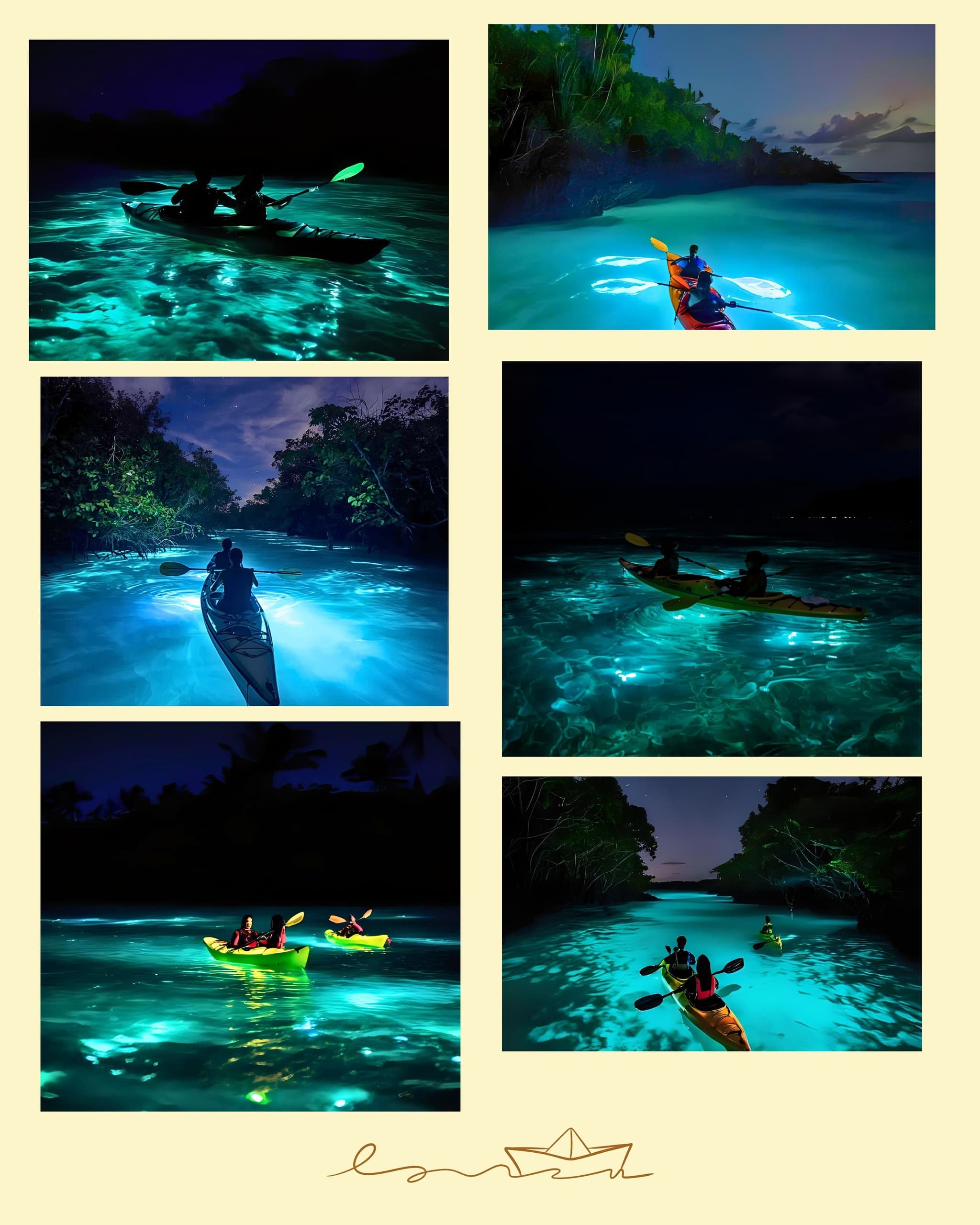 Kayak in Fajardo, Puerto Rico