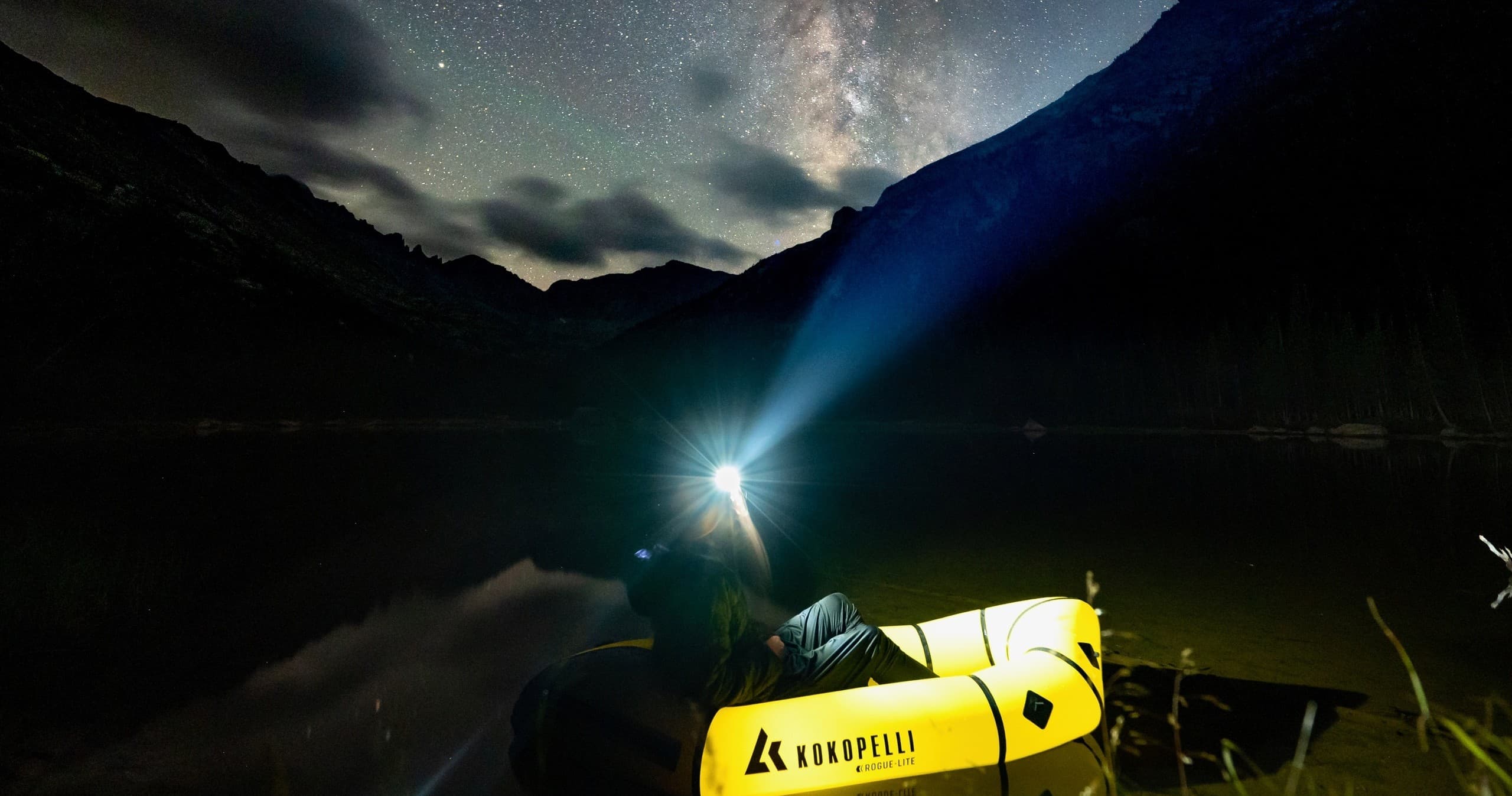 Lily Lake Night Packraft Adventure in Estes Park
