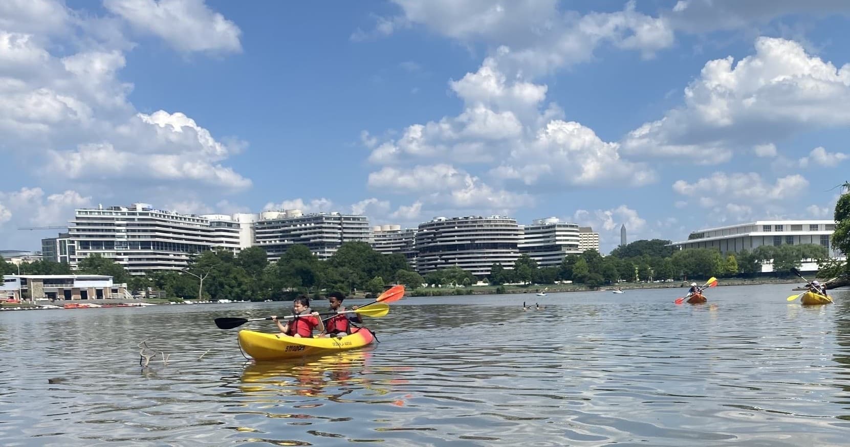Kids Kayak Class at Key Bridge Boathouse | Potomac River Adventures