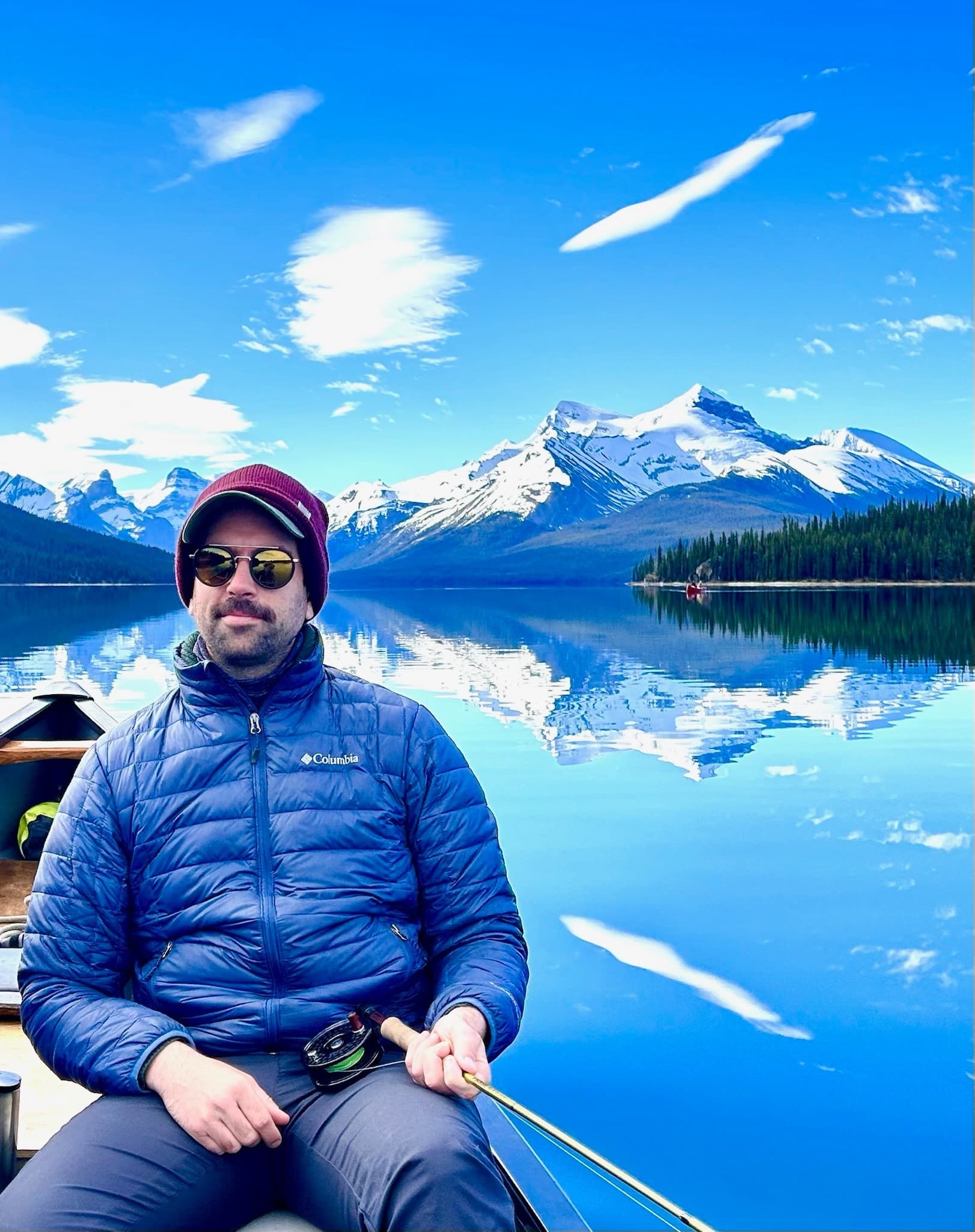 Glacier-Fed Maligne Lake Half-Day Fly Fishing with Currie's Guiding photo 1
