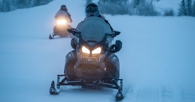 Winter Wilderness Snowmobile Tour with Jukkasjärvi VildmarksTurer AB