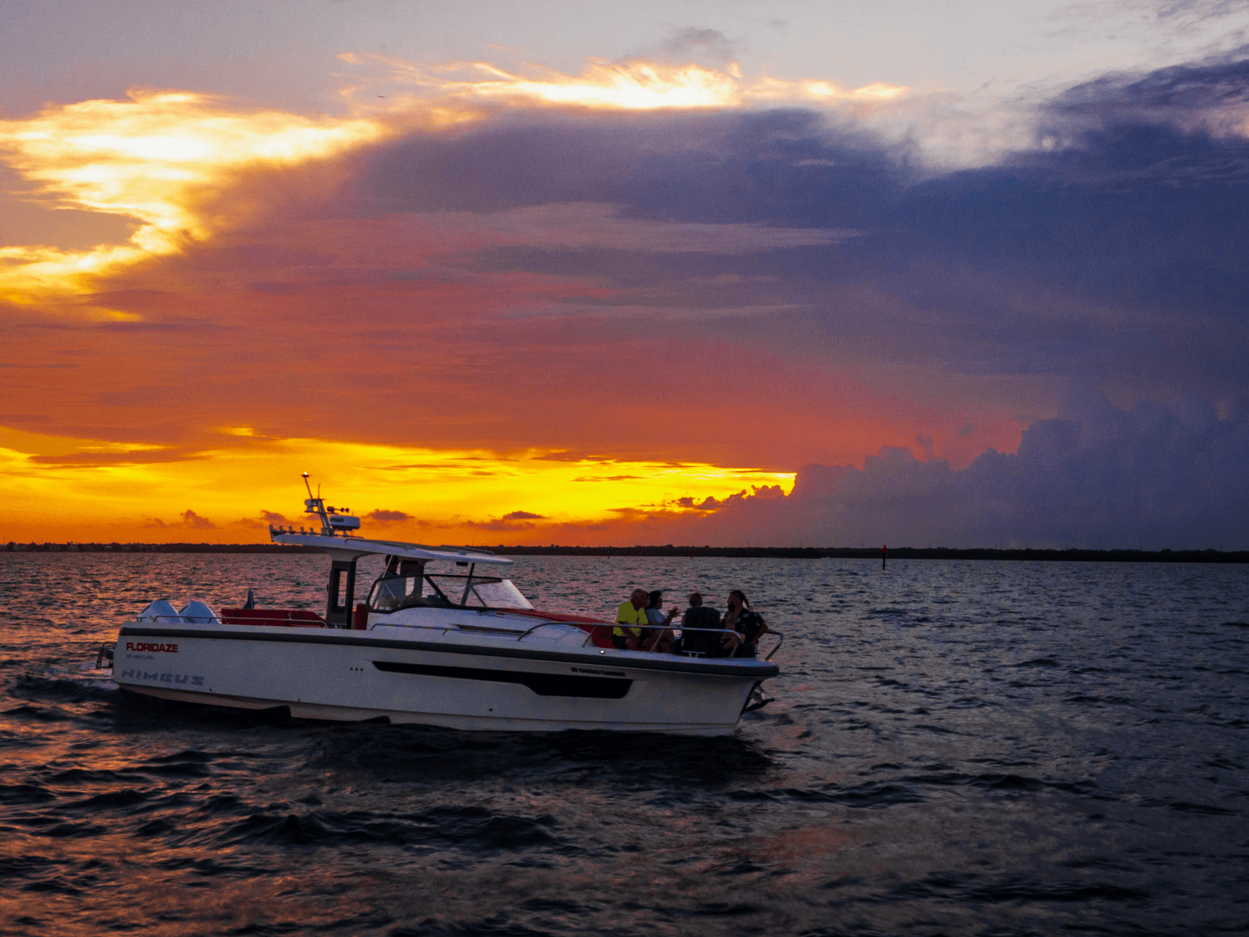 Sunset on the High Seas with Key Largo Captain Steve