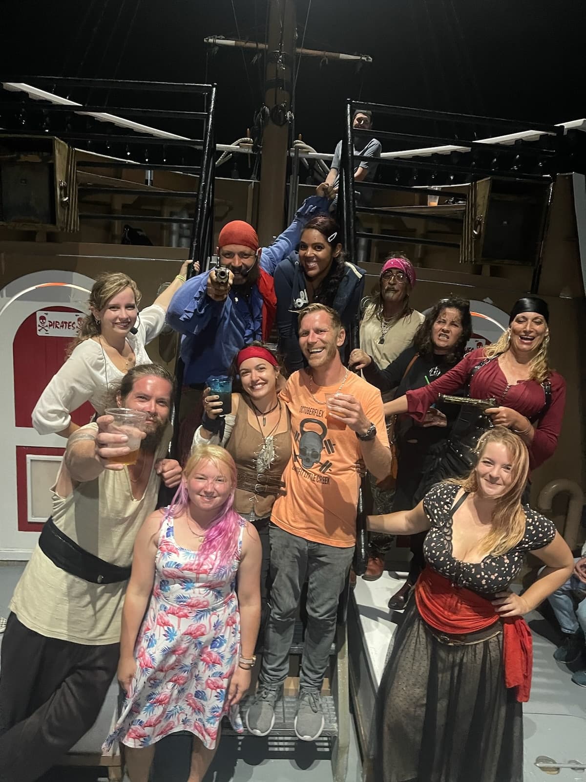 Nightlife Adventure: Rum Runner Cruise with Pirates of St. Augustine