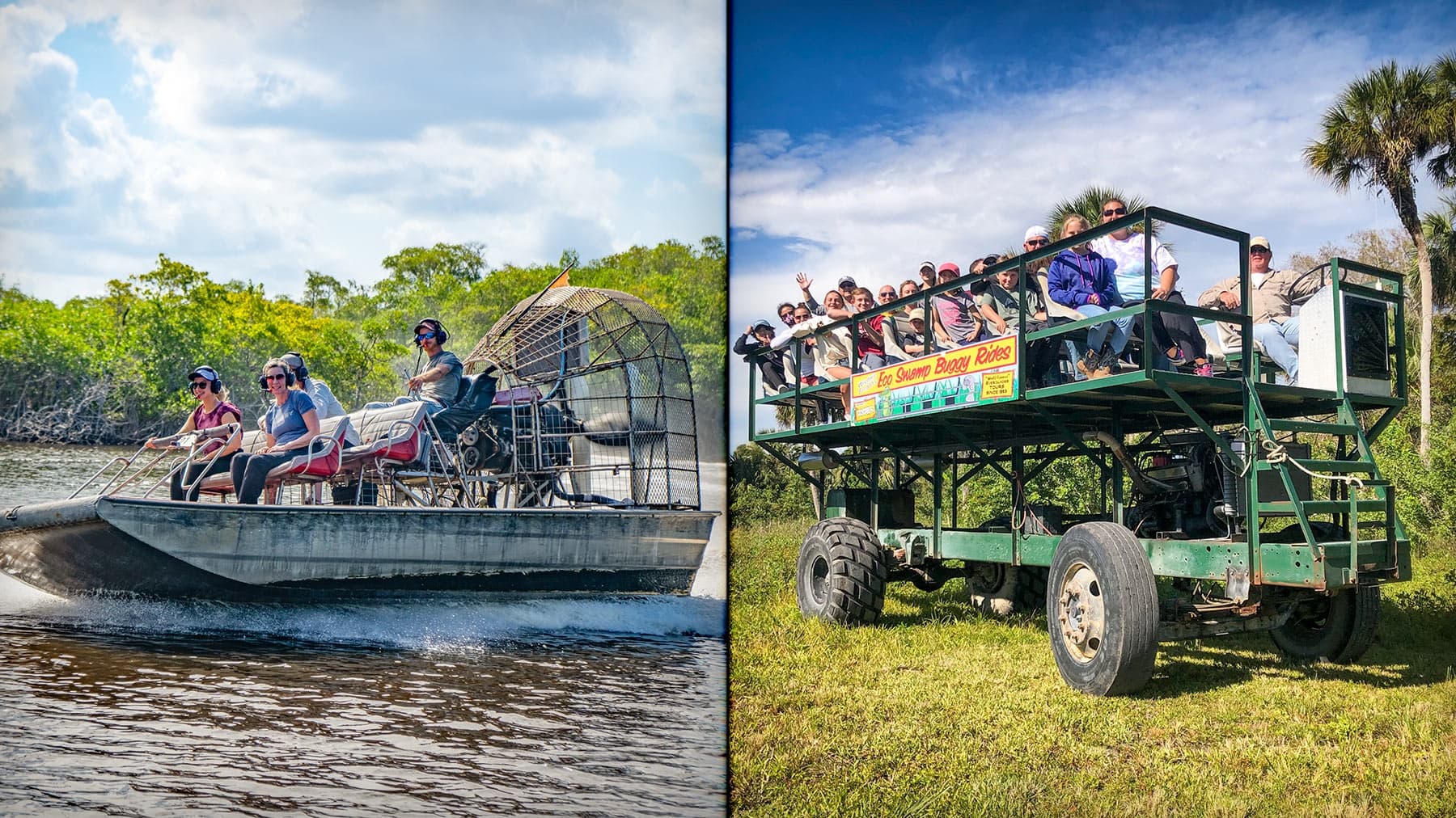Private Mangrove Tunnel & Buggy Combo in Everglades City