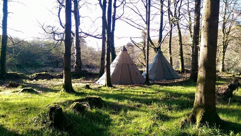 Tipi Camping Escape with Tipi Adventures in Wicklow
