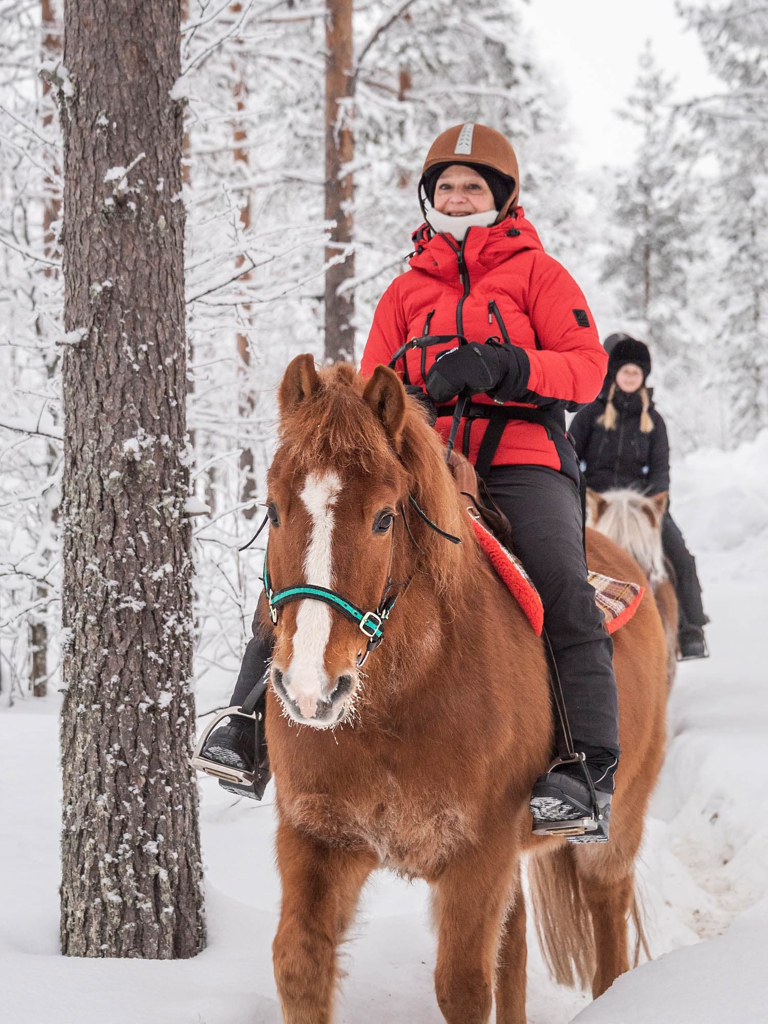 Winter Horseback Riding Adventure with Polar Lights Tours