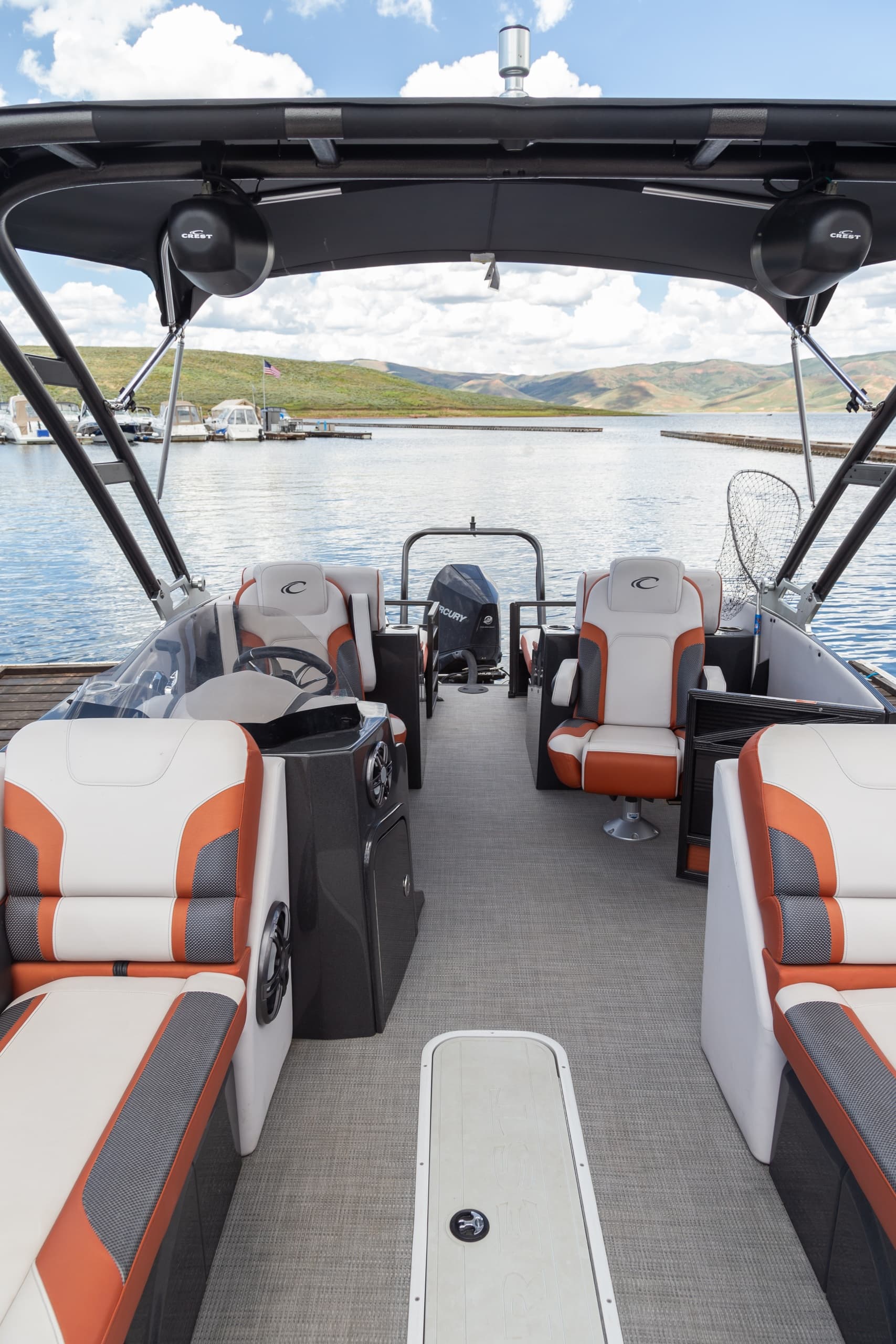 23' Crest Caribbean RS Pontoon Adventure in Heber City, Utah