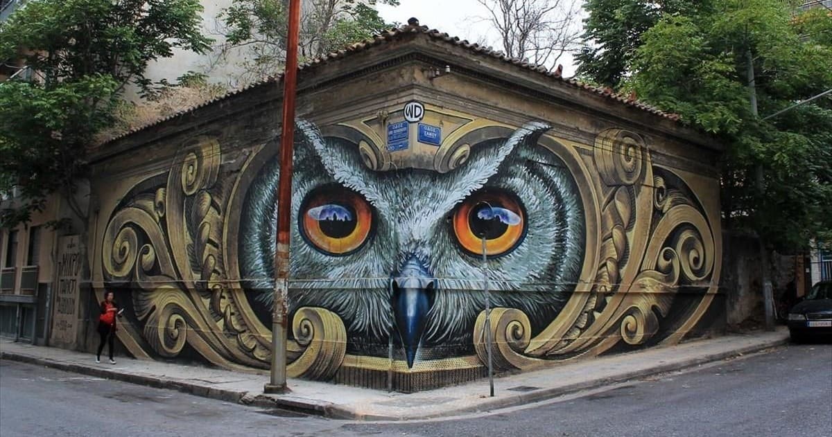 Athens Street Art Tour with Eureka Athens