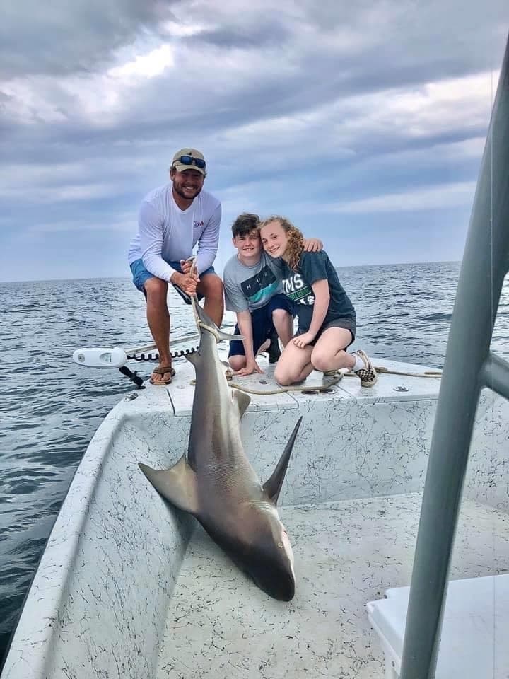 Shark Fishing with Reel Addiction Charters in Pensacola