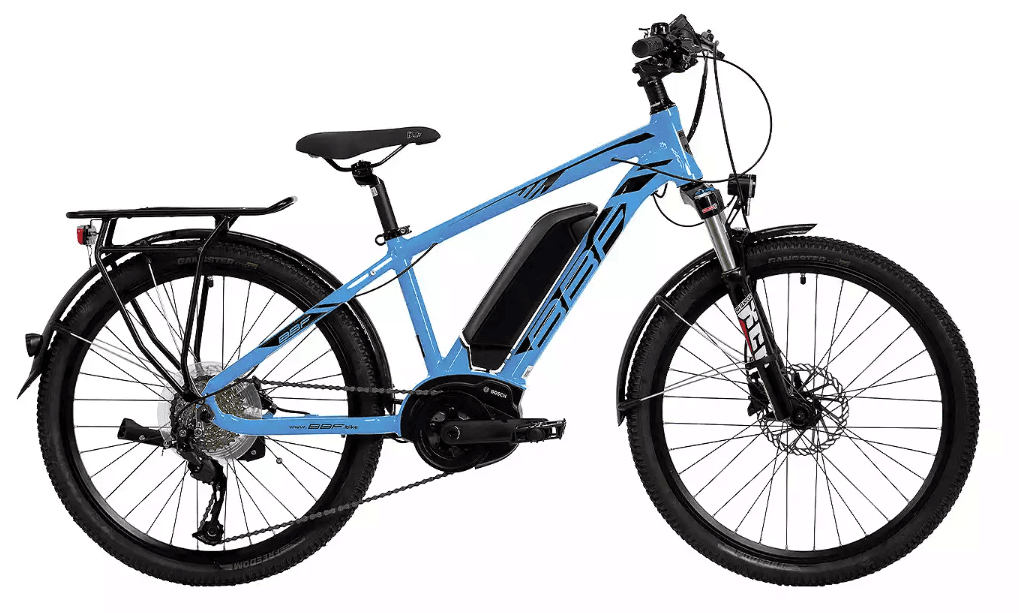 E-Bike Adventure with BBF Blau in Kinder