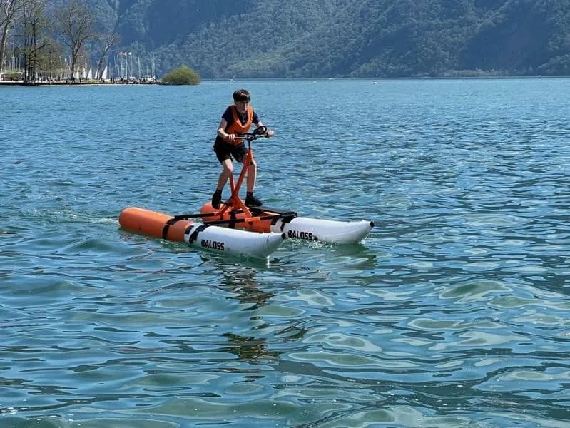 Water activities & WaterBike Adventure at Scenic Lake