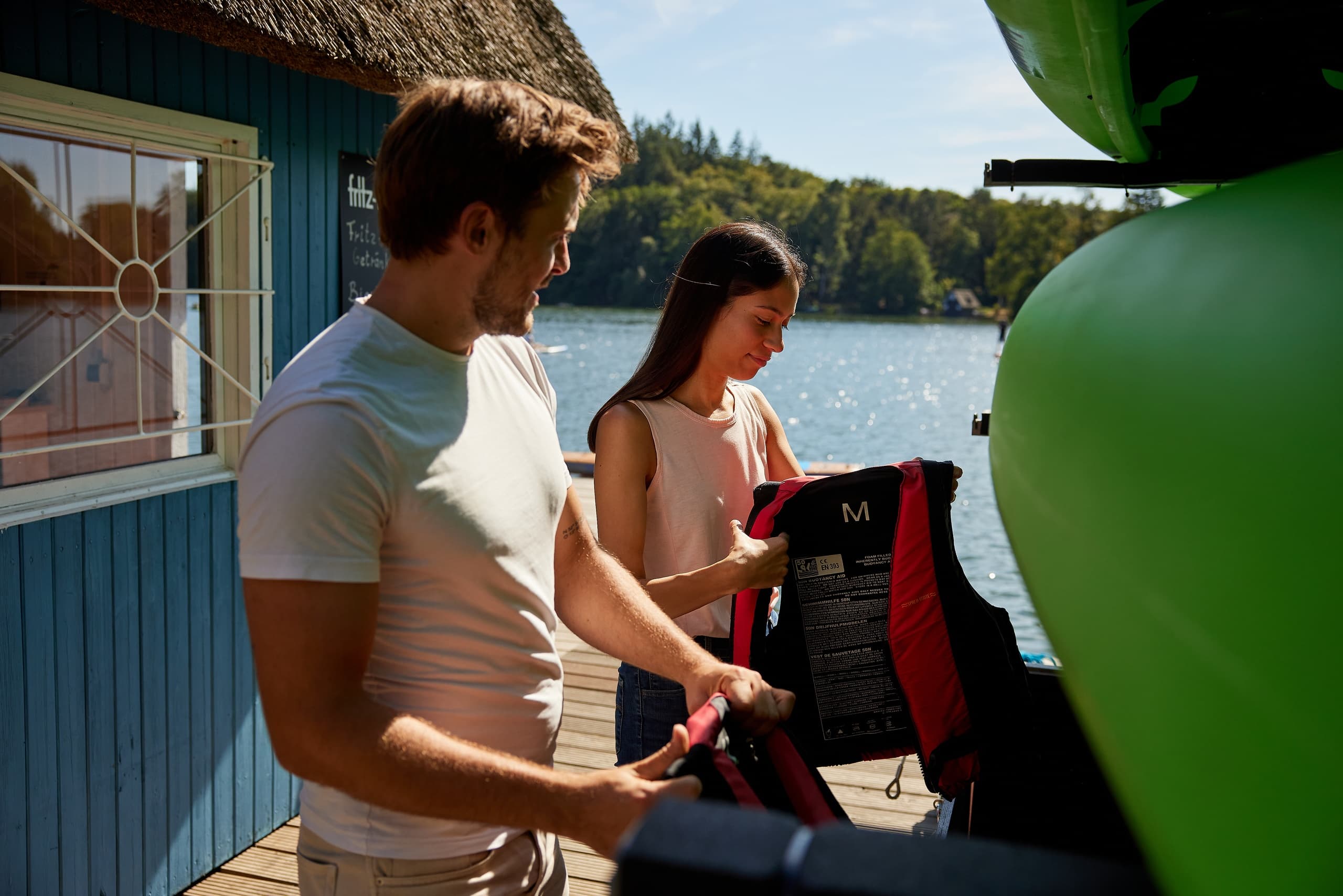 Water Activities at KANU-CENTER KREBS KG on Salemer See