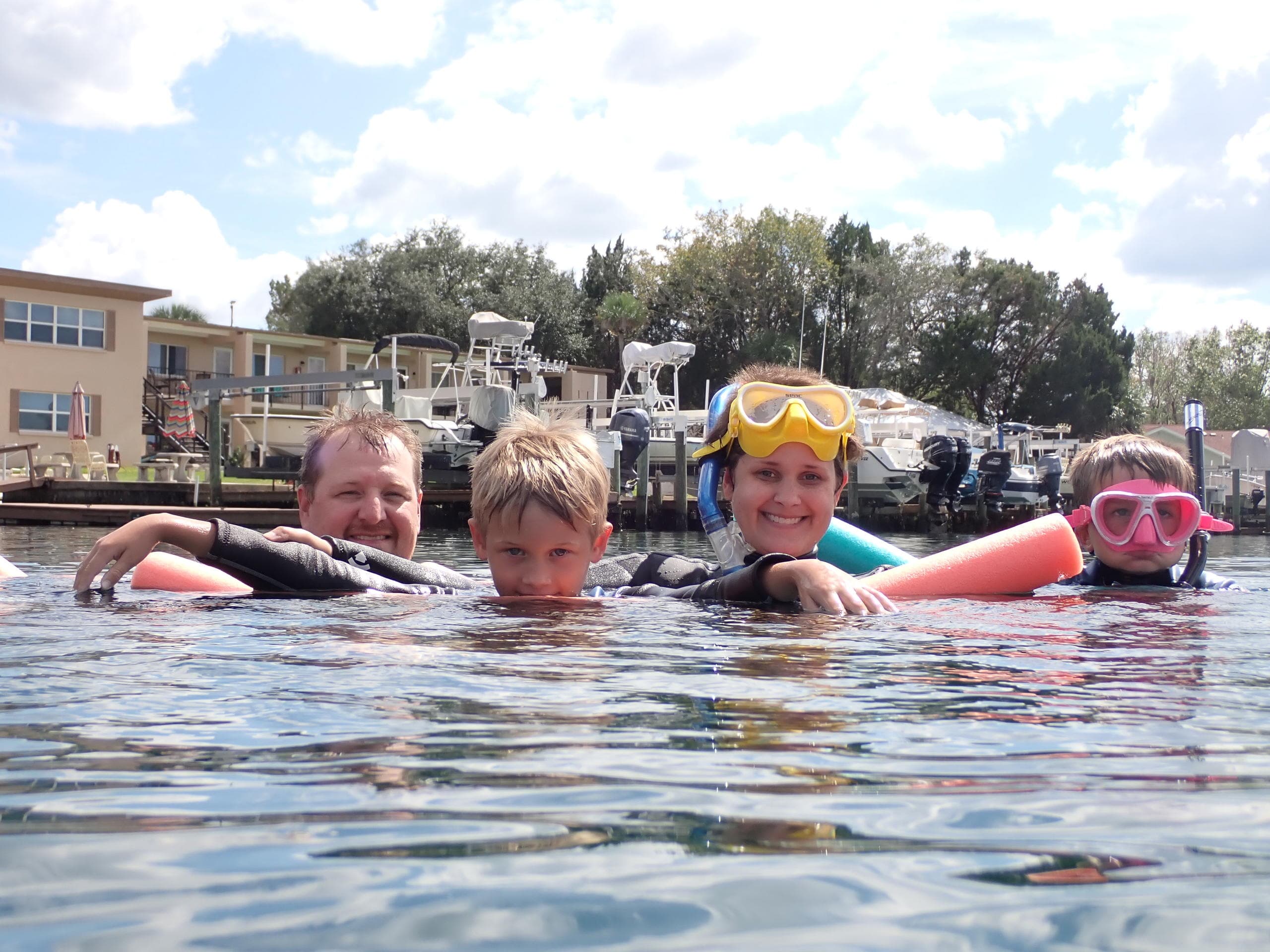Manatee Snorkeling with Seadaddys Adventures in Crystal River, FL
