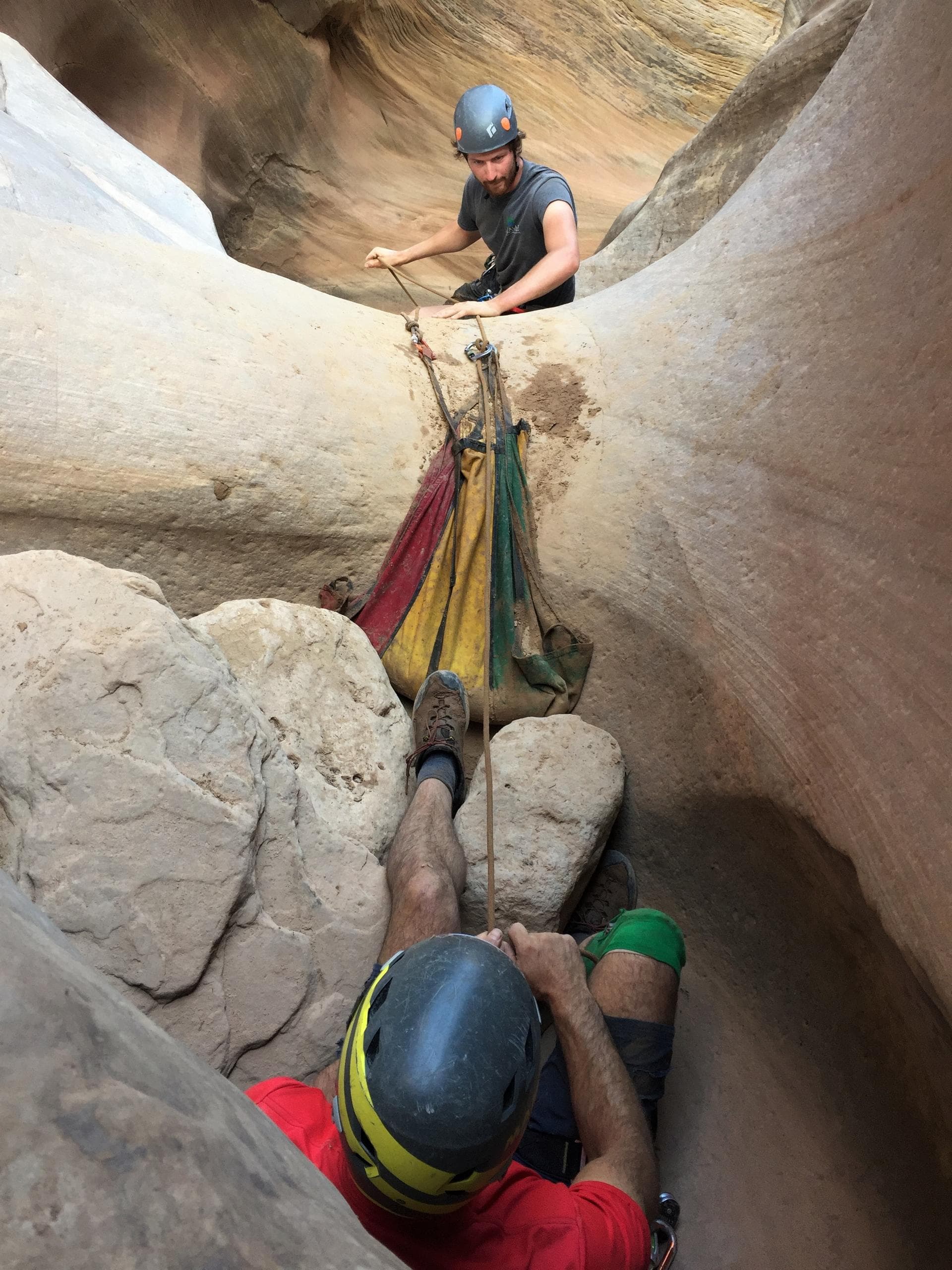 Advanced Canyoneering Anchors Course in Utah Wilderness