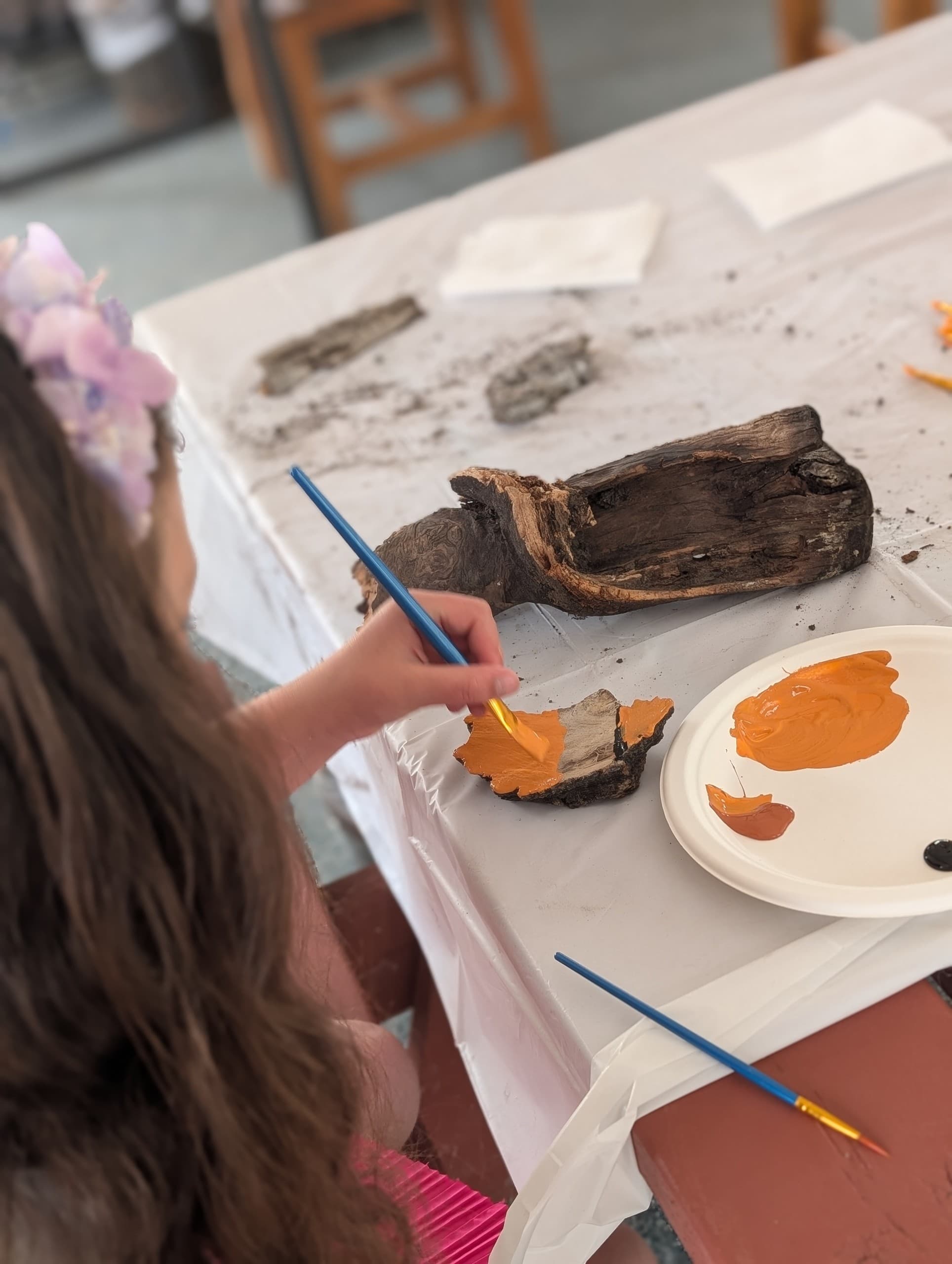 Pepi's Workshop Kids Crafting at Rock Creek Resort: Family Art Inspired by Montana Nature