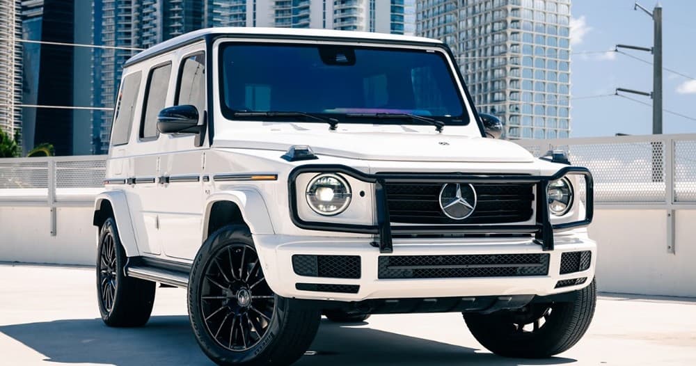 Miami Mercedes Benz G550 Rentals with Monarc VIP