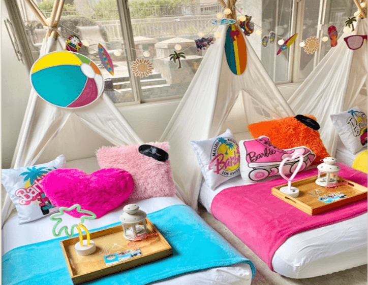 Backyard Teepee Sleepovers in Scottsdale - Malibu Barbie Turnkey Slumber Parties photo 1
