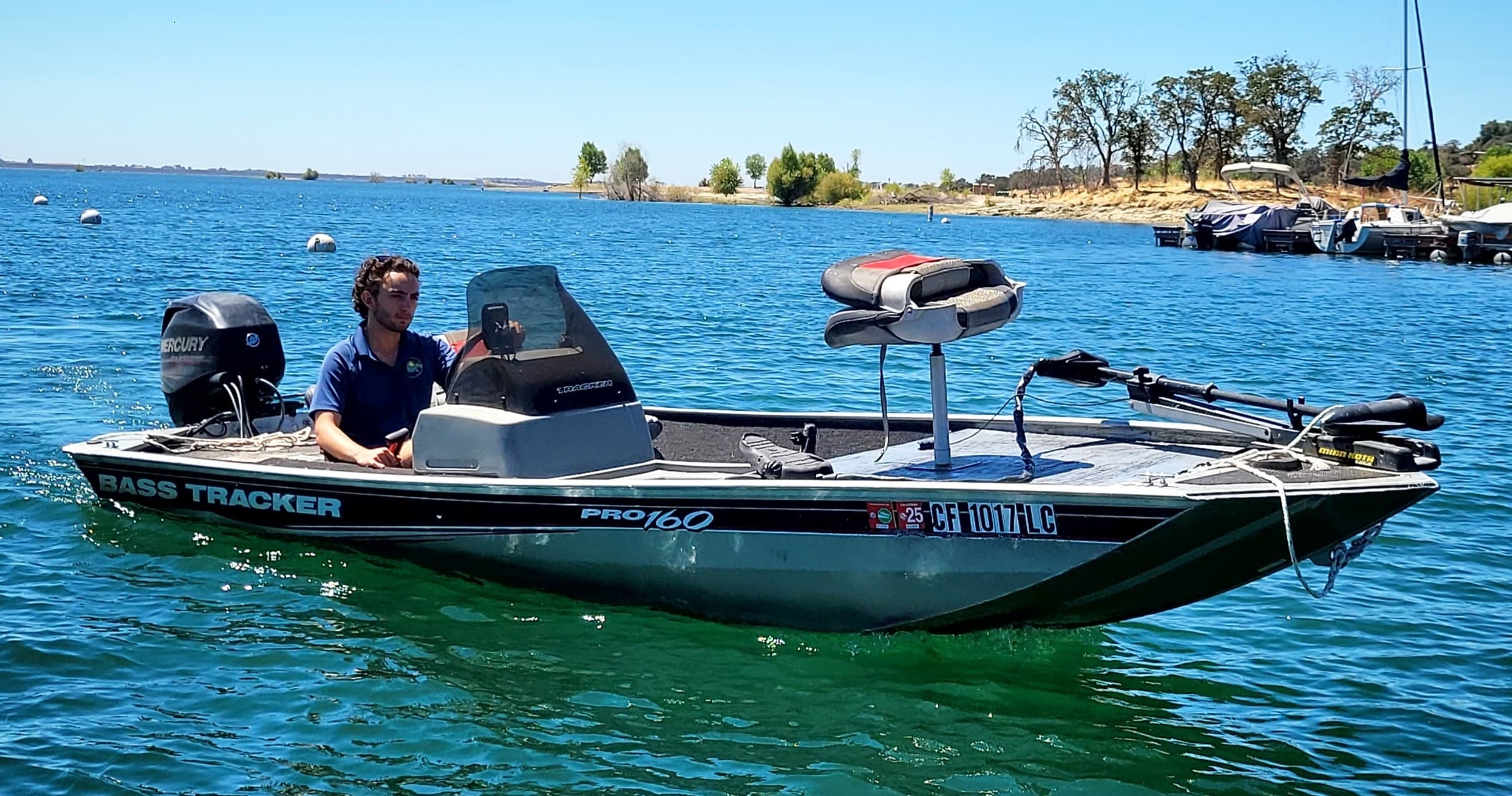 Bass Fishing on Lake Camanche with Lake Camanche